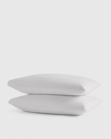 Organic Crisp Percale Pillowcase Set