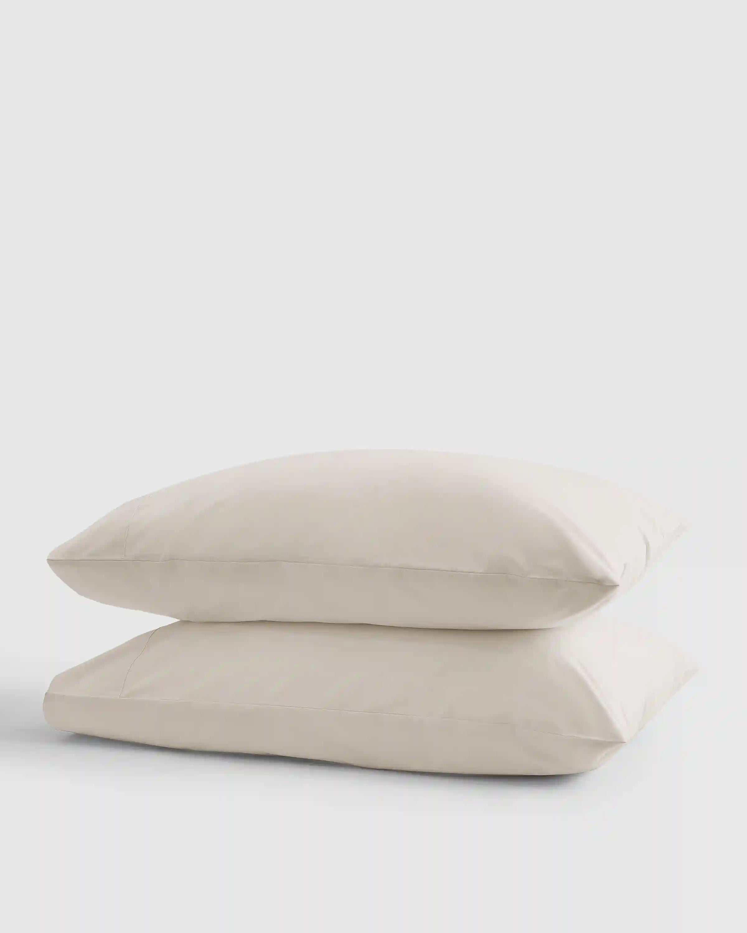 Organic Crisp Percale Pillowcase Set