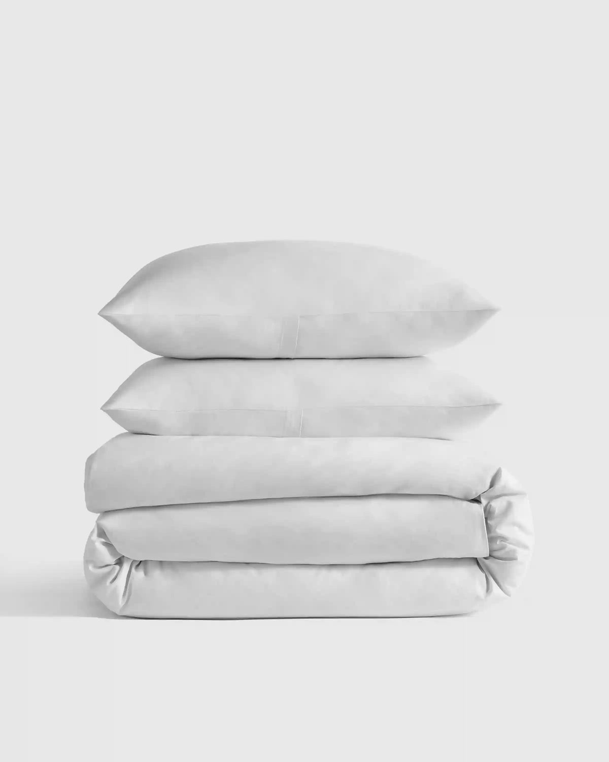 Organic Crisp Percale Duvet Cover Set