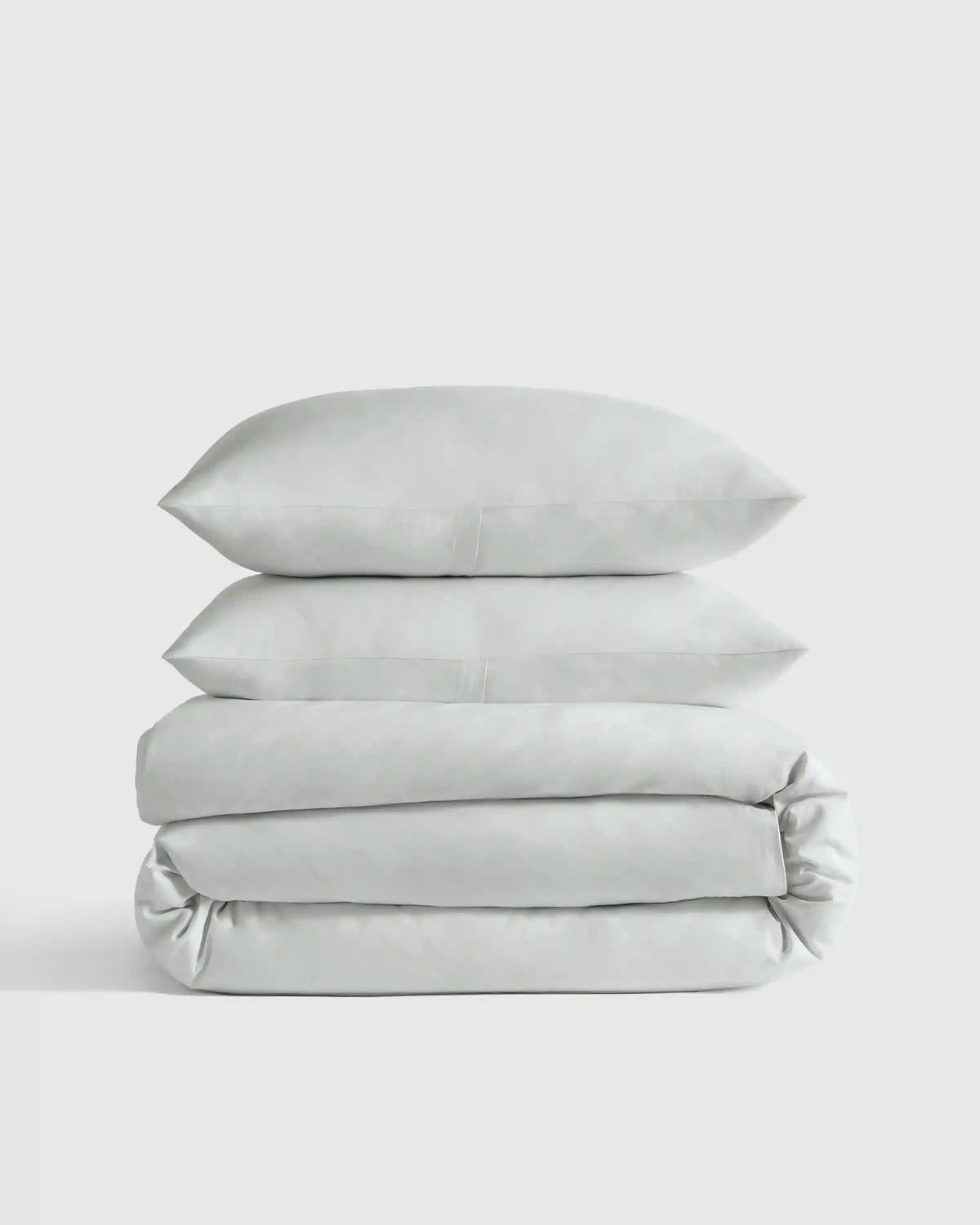 Organic Crisp Percale Duvet Cover Set