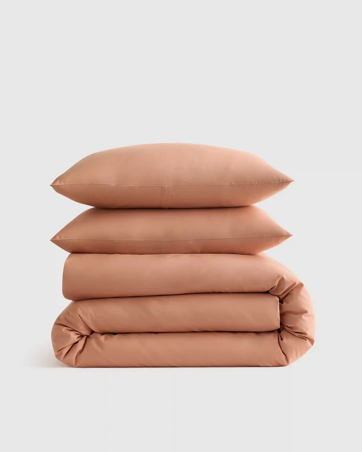 Organic Crisp Percale Duvet Cover Set