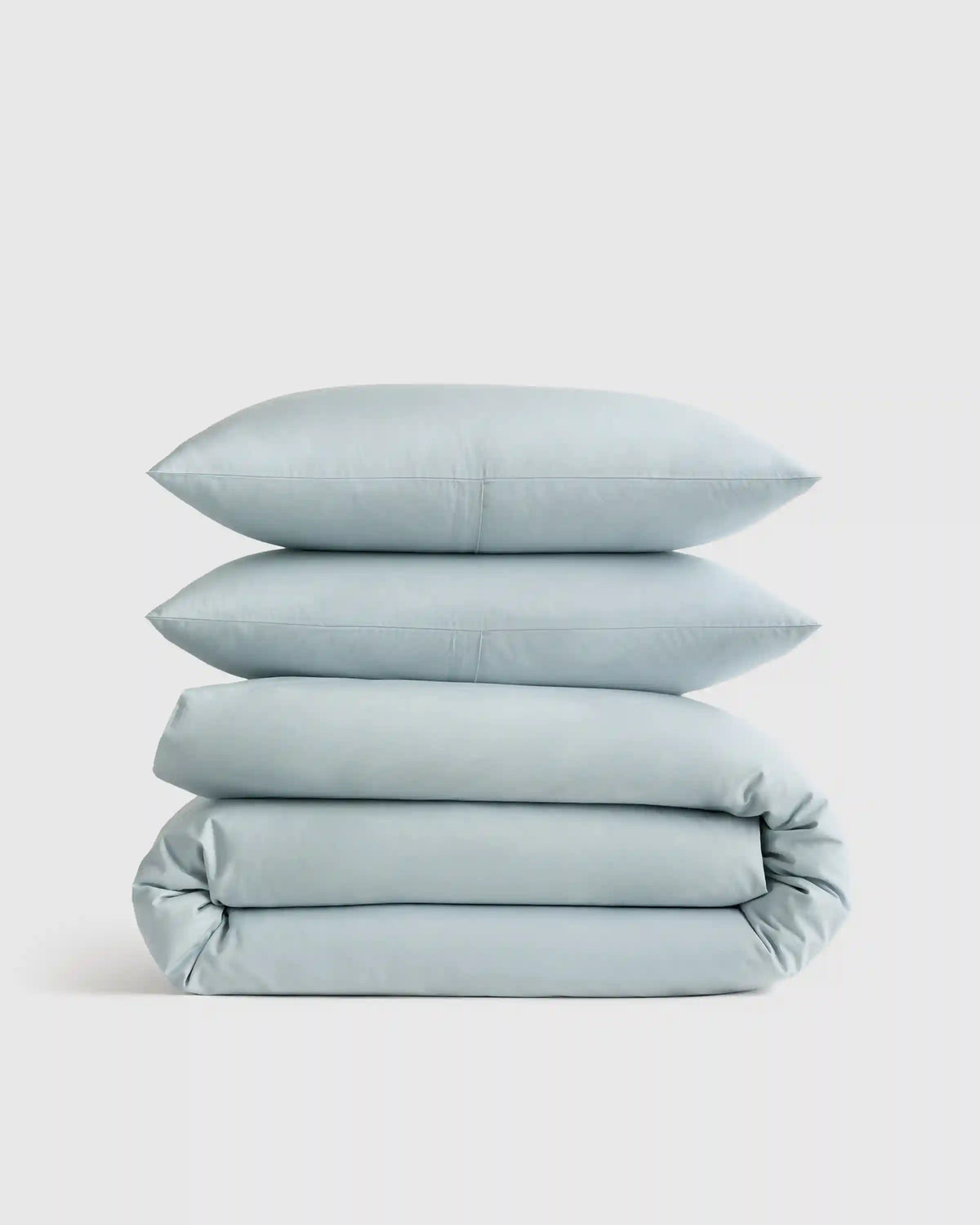Organic Crisp Percale Duvet Cover Set