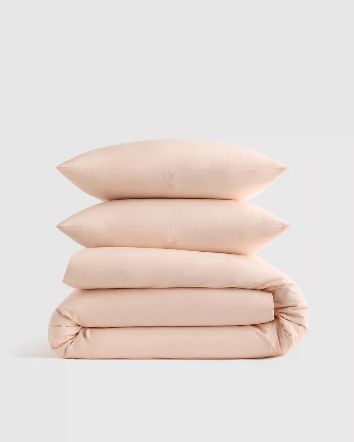 Organic Crisp Percale Duvet Cover Set