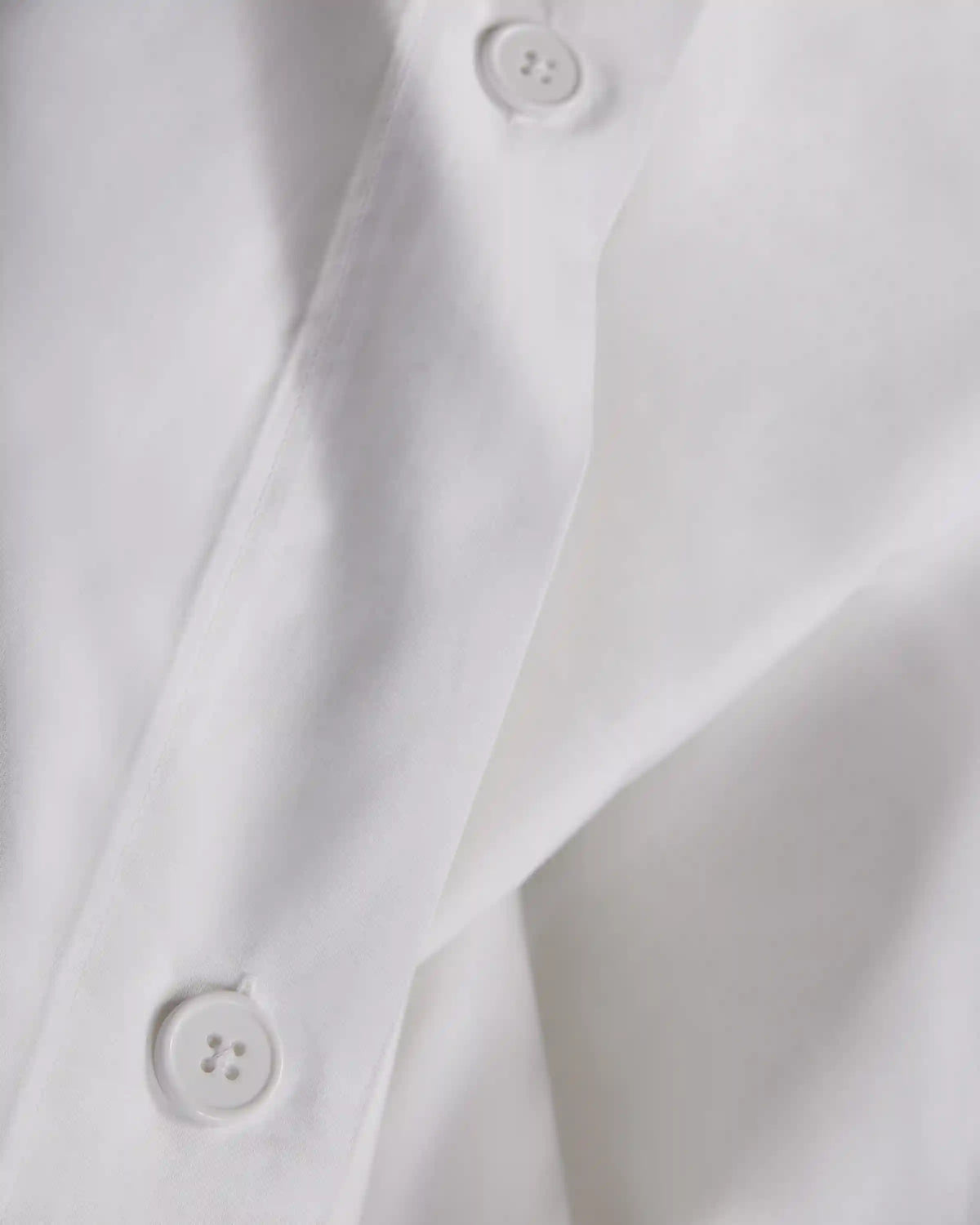 Organic Crisp Percale Embellished Duvet Cover Set