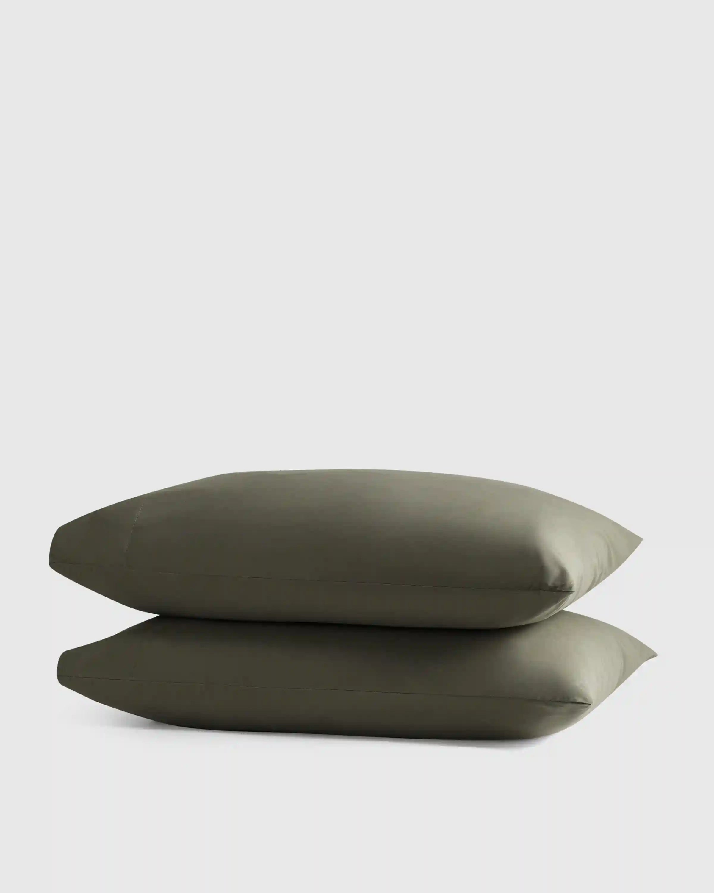 Organic Crisp Percale Pillowcase Set