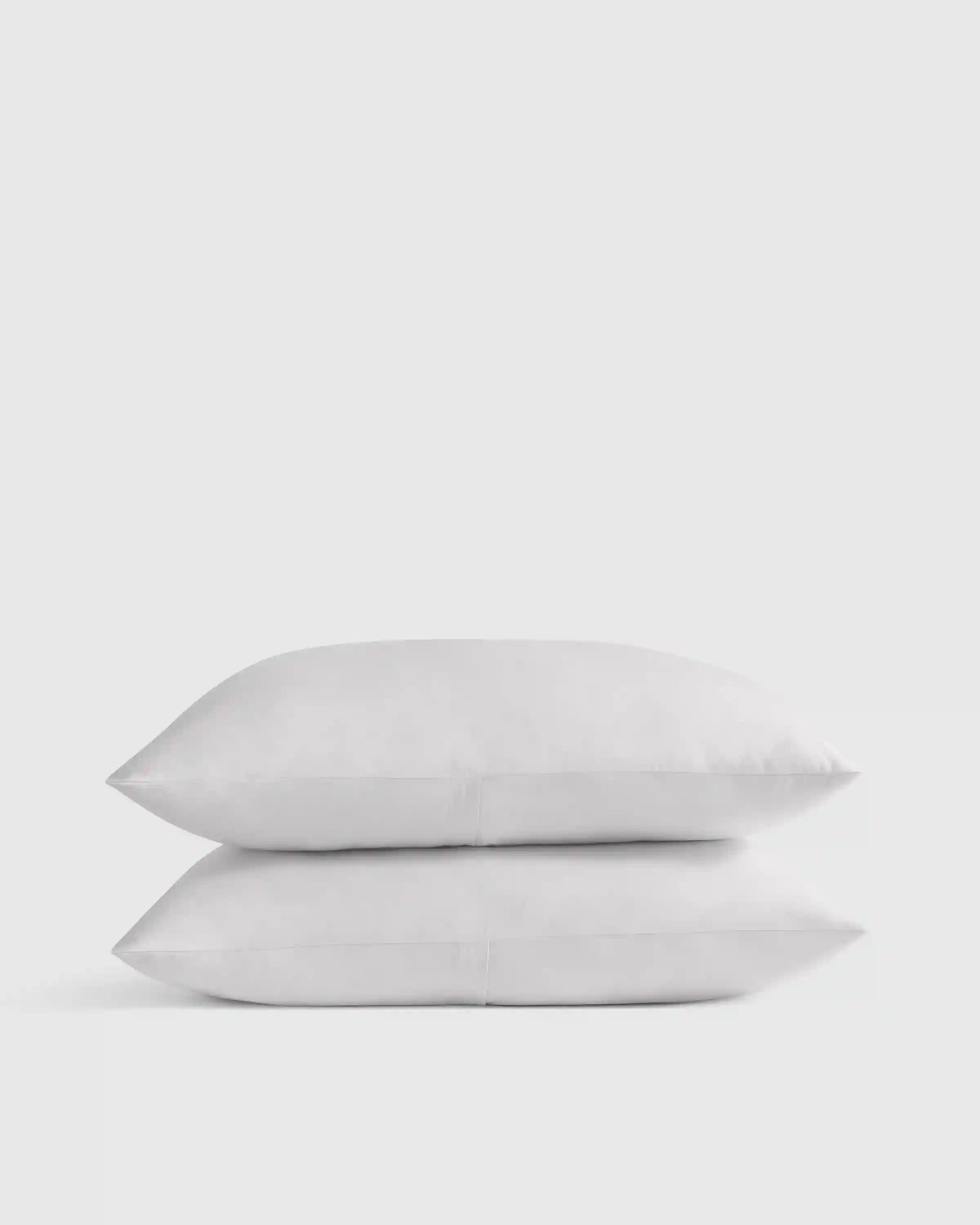 Organic Crisp Percale Sham Set