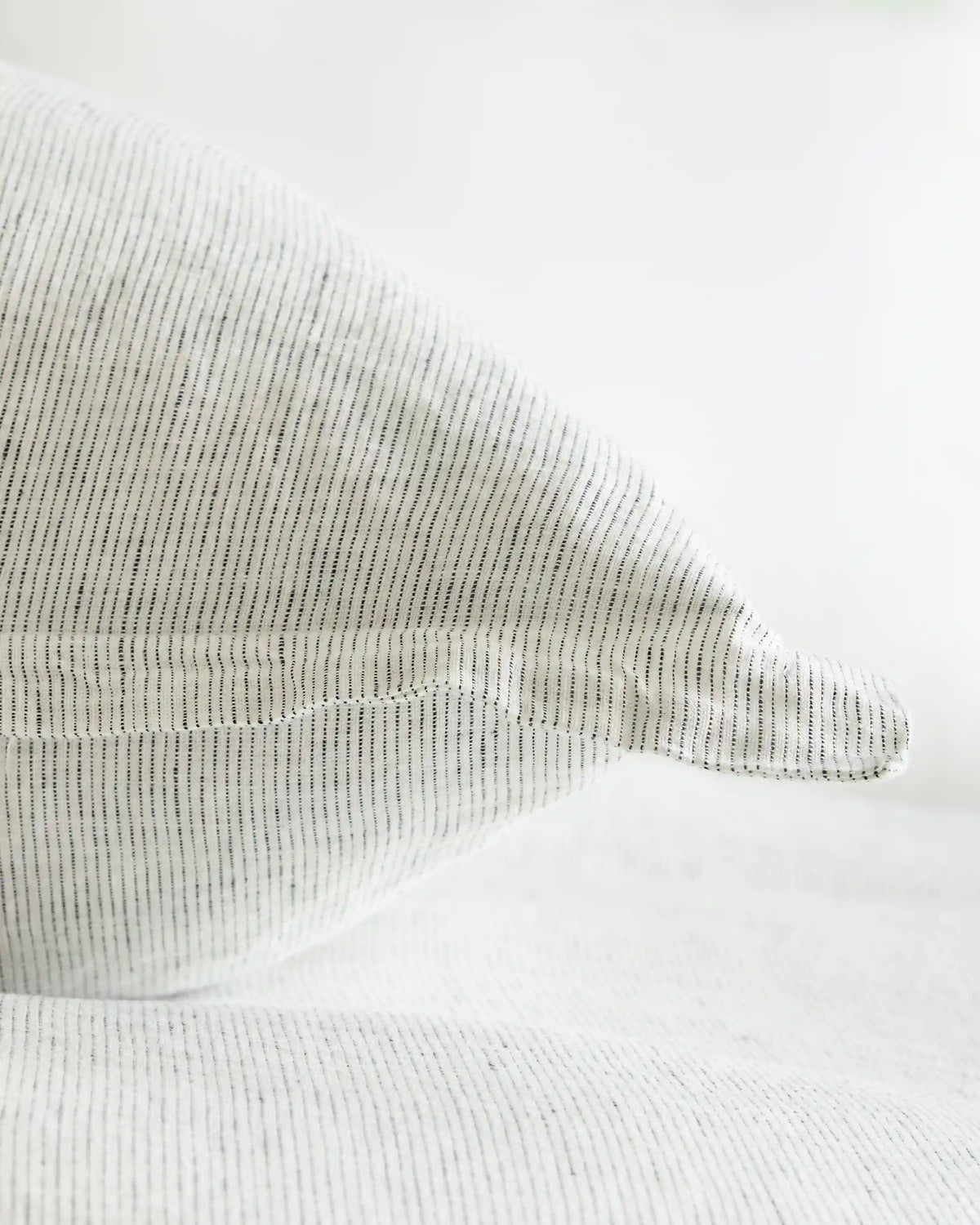 European Linen Stripe Euro Sham