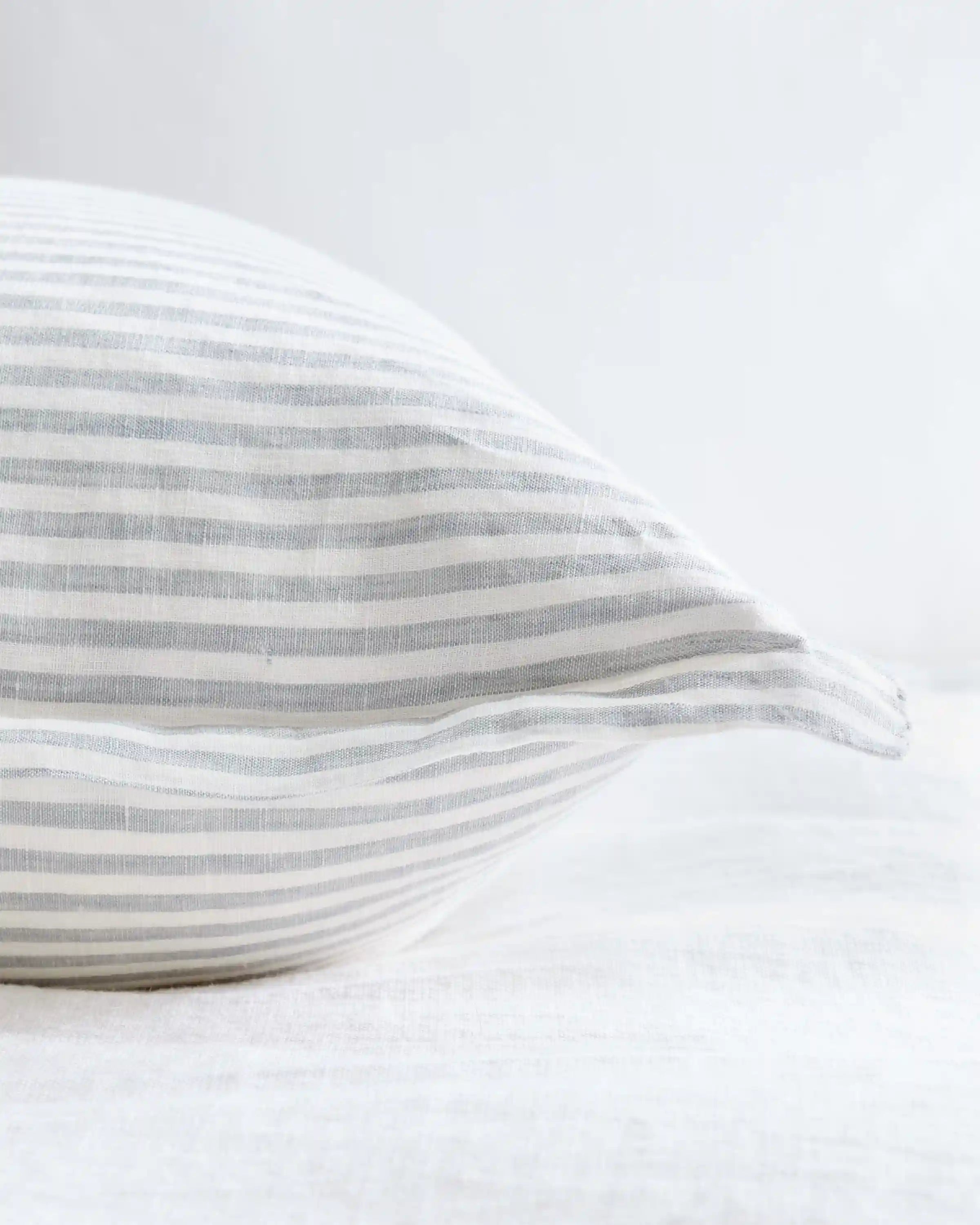European Linen Stripe Euro Sham