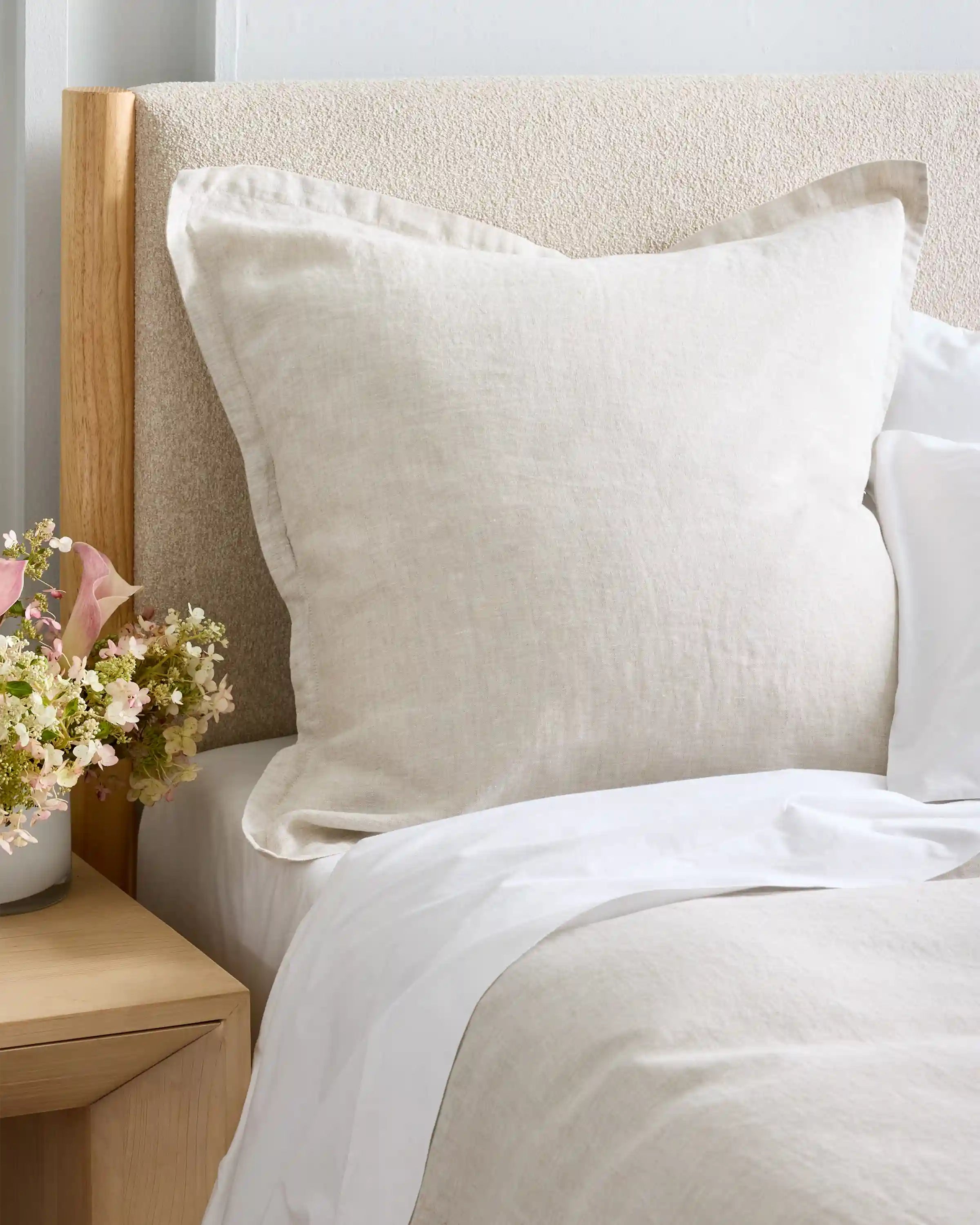 European Linen Chambray Euro Sham