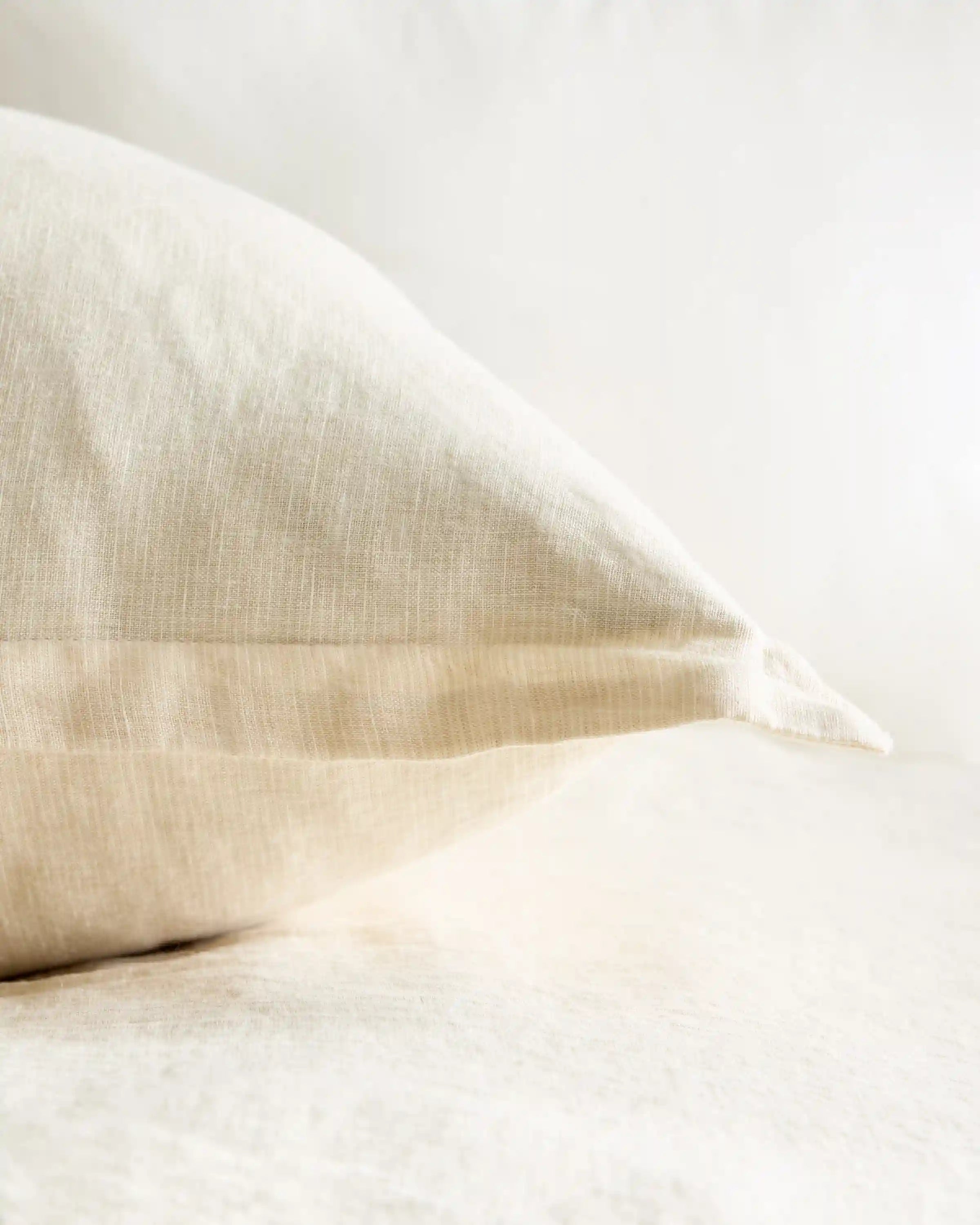 European Linen Stripe Euro Sham