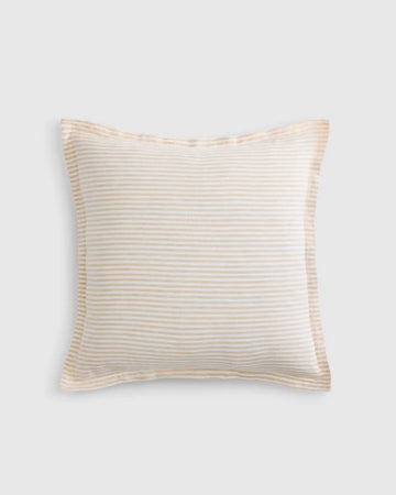 European Linen Stripe Euro Sham