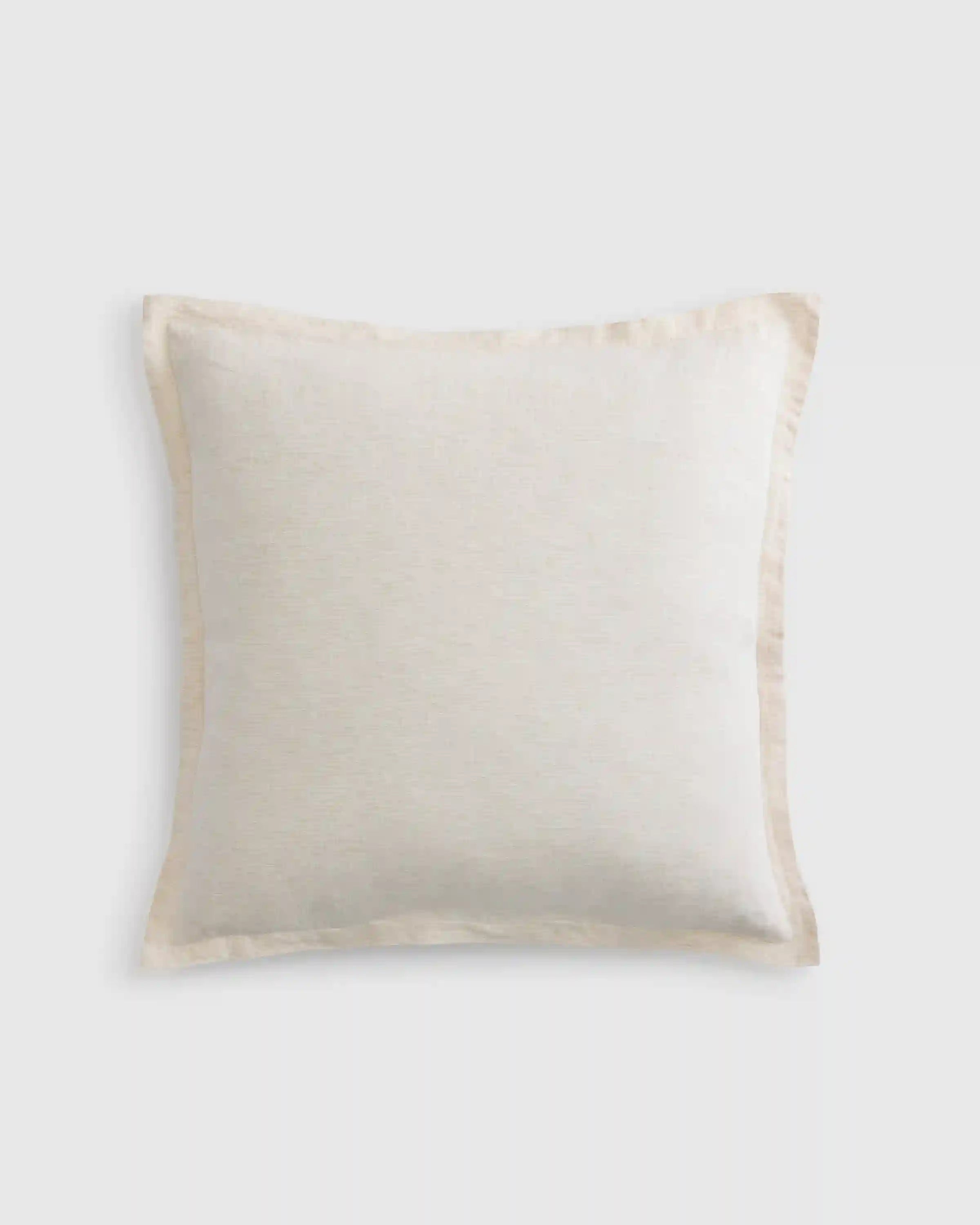European Linen Stripe Euro Sham