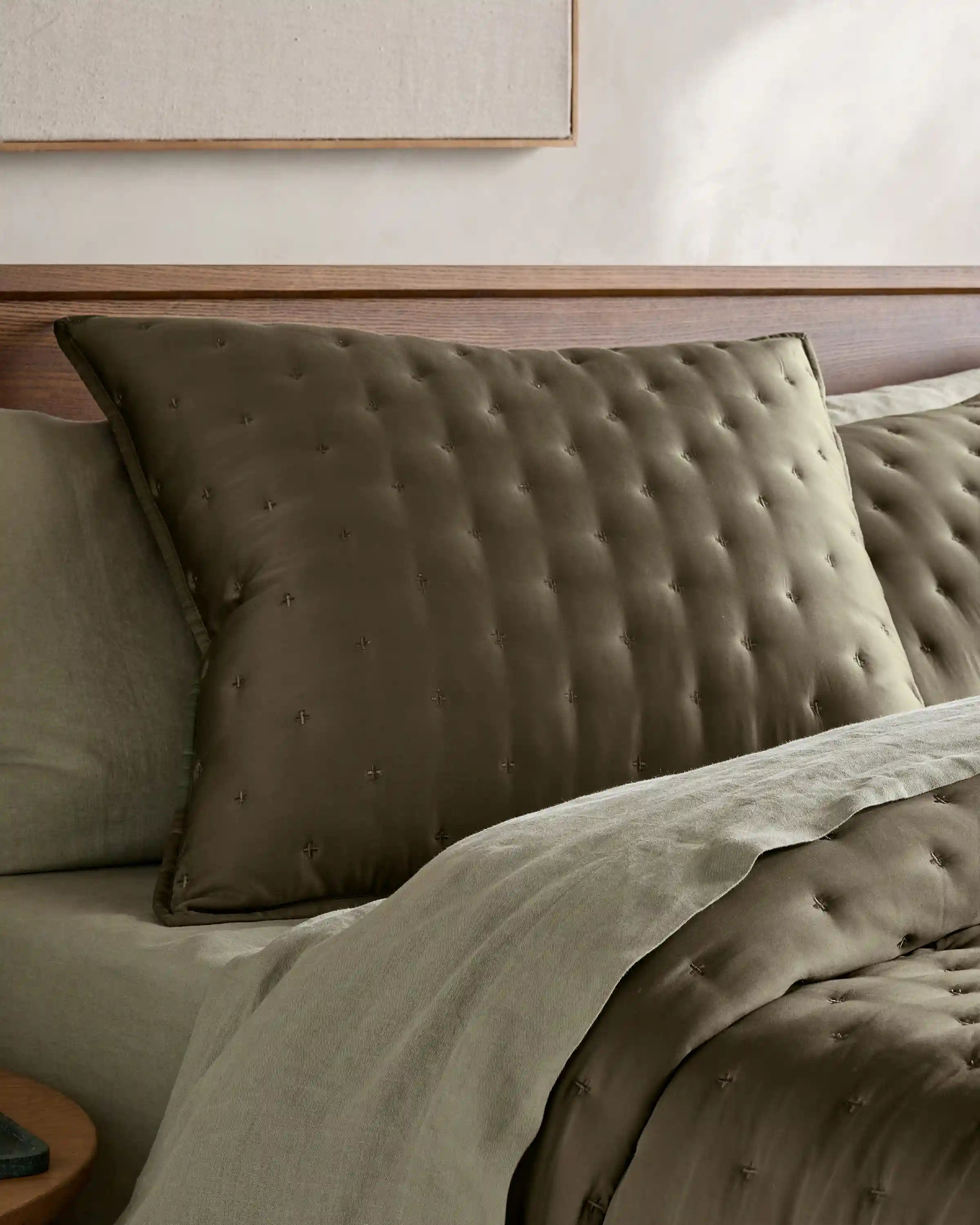 Bamboo Dream Quilted Euro Sham