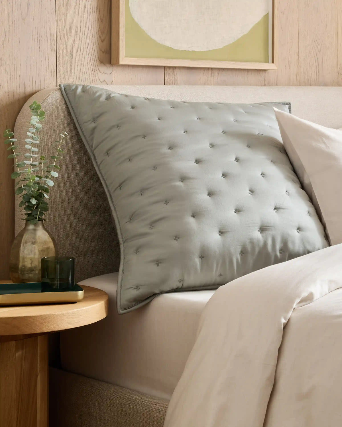 Bamboo Dream Quilted Euro Sham