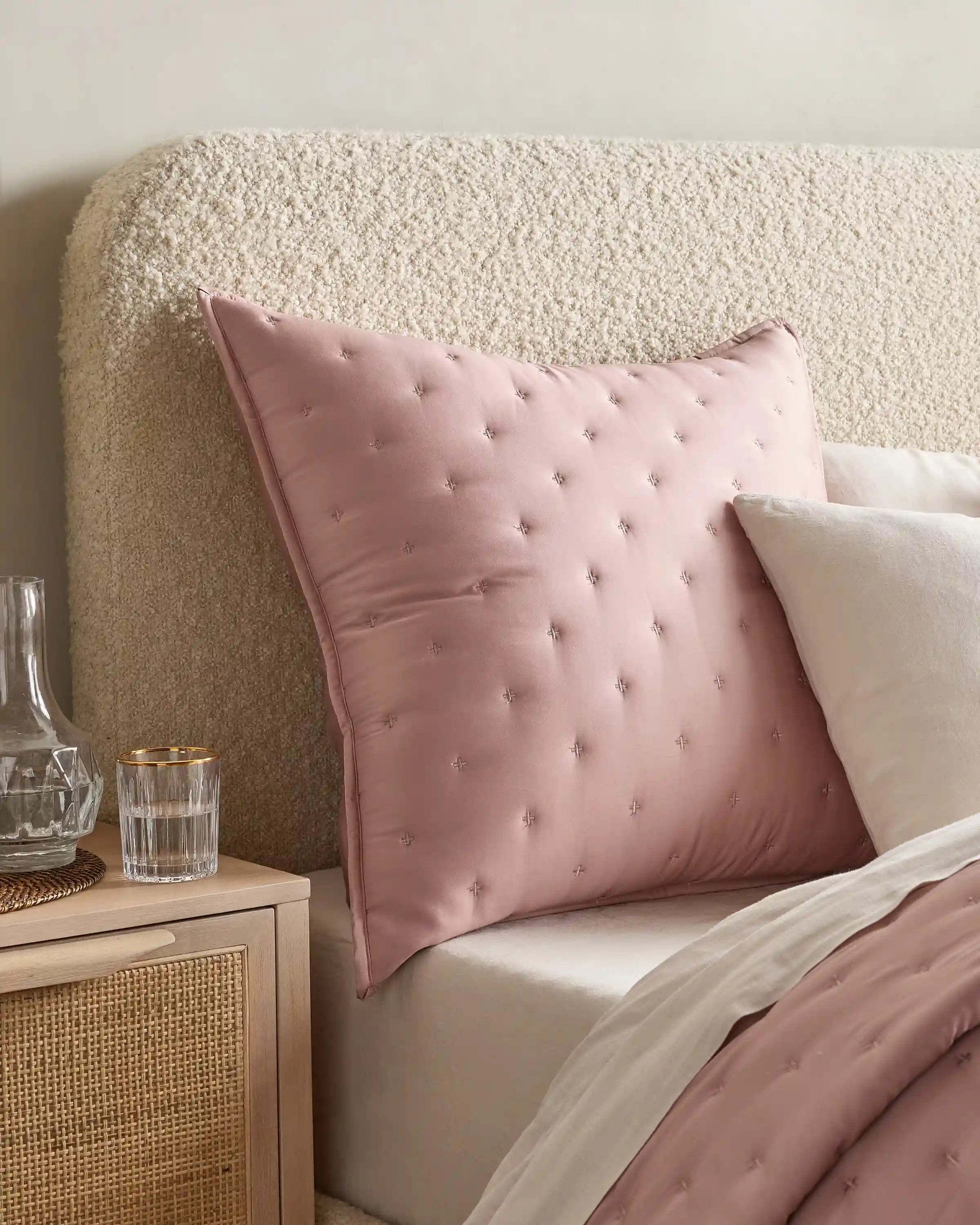Bamboo Dream Quilted Euro Sham
