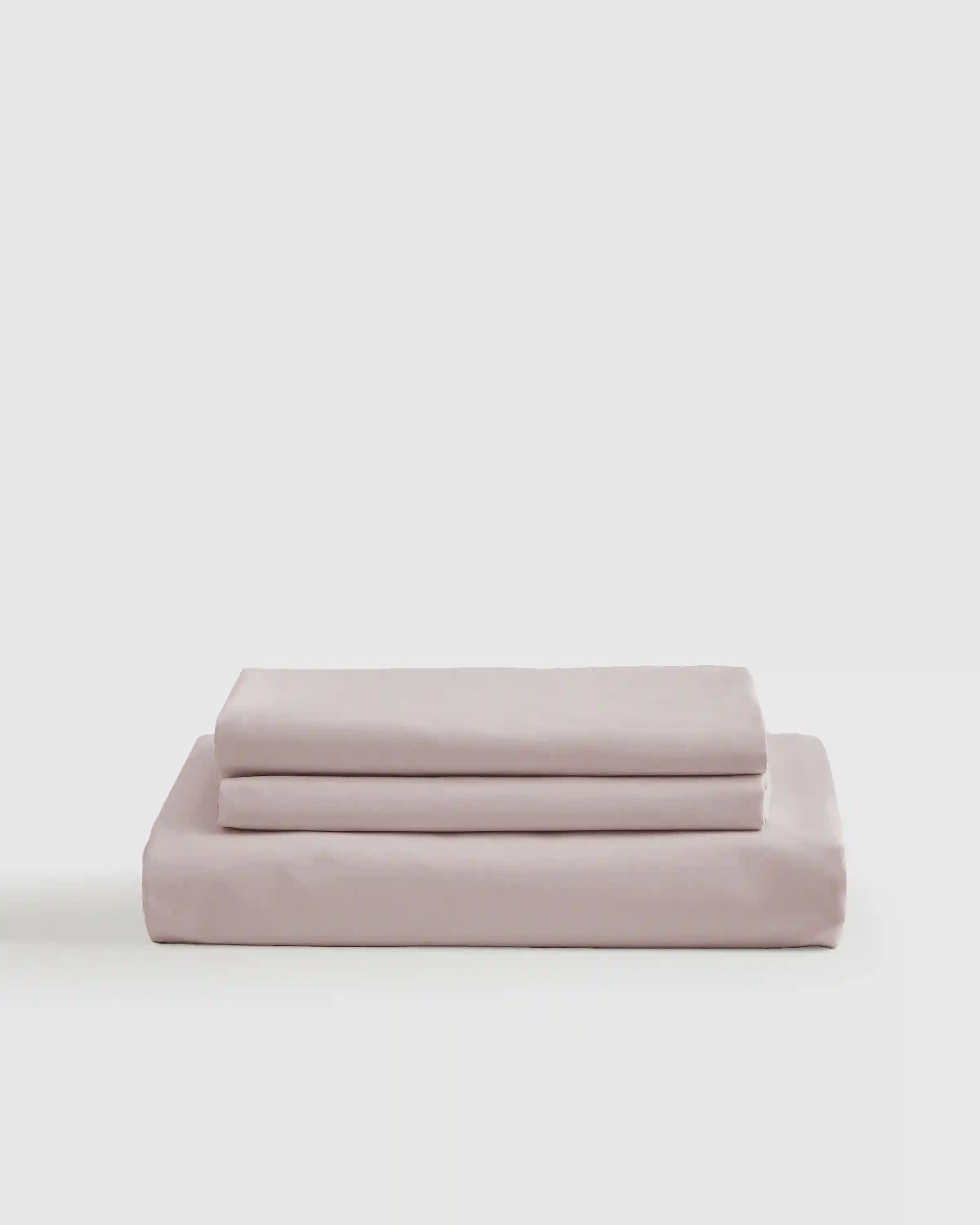 Organic Crisp Percale Fitted Sheet Set