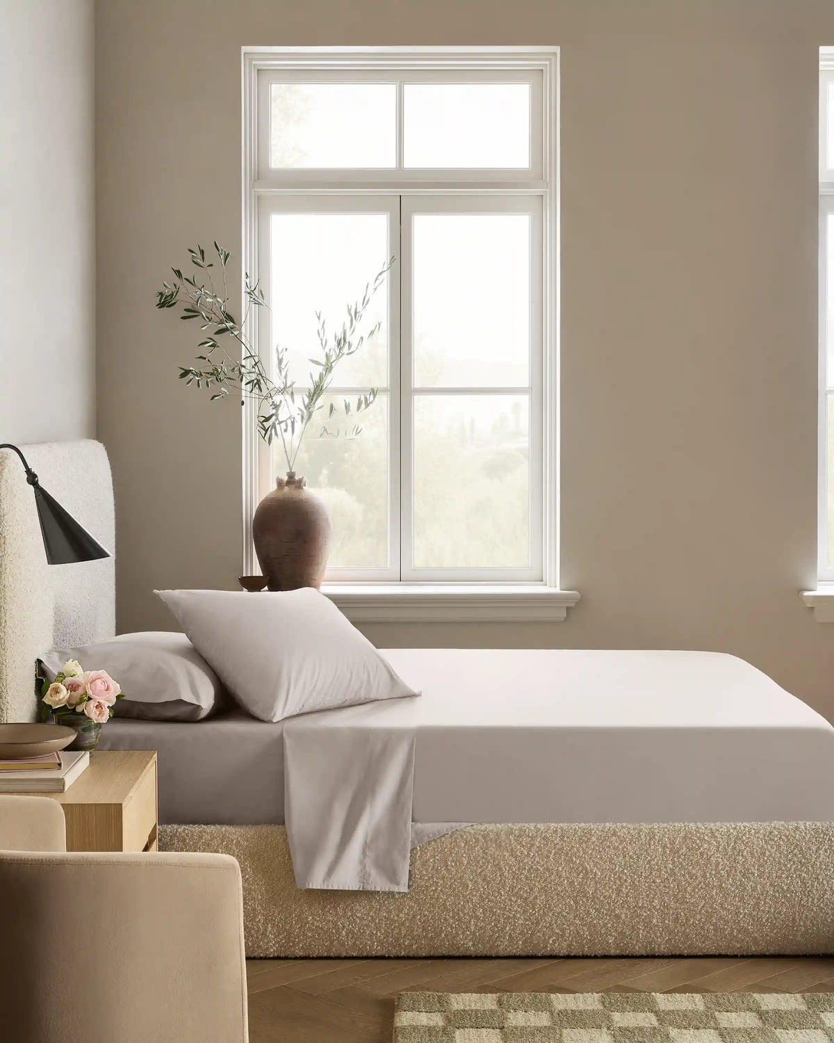 Organic Crisp Percale Sheet Set