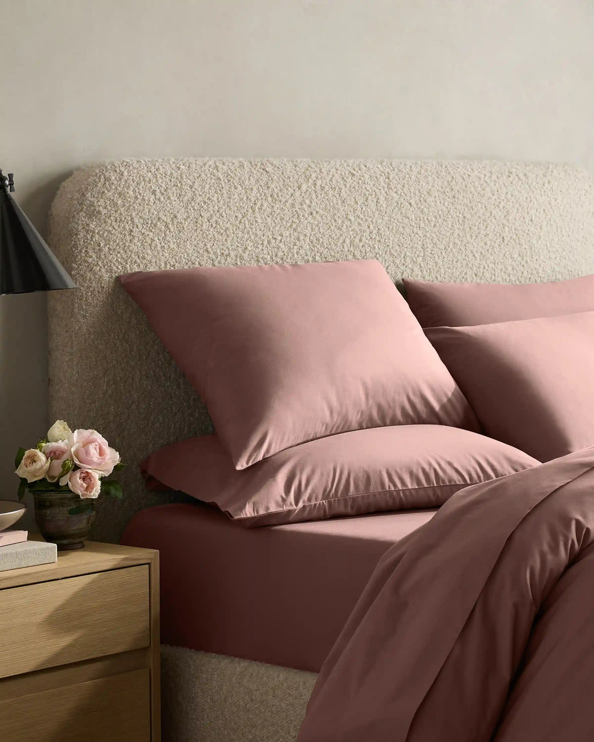 Organic Crisp Percale Sham Set