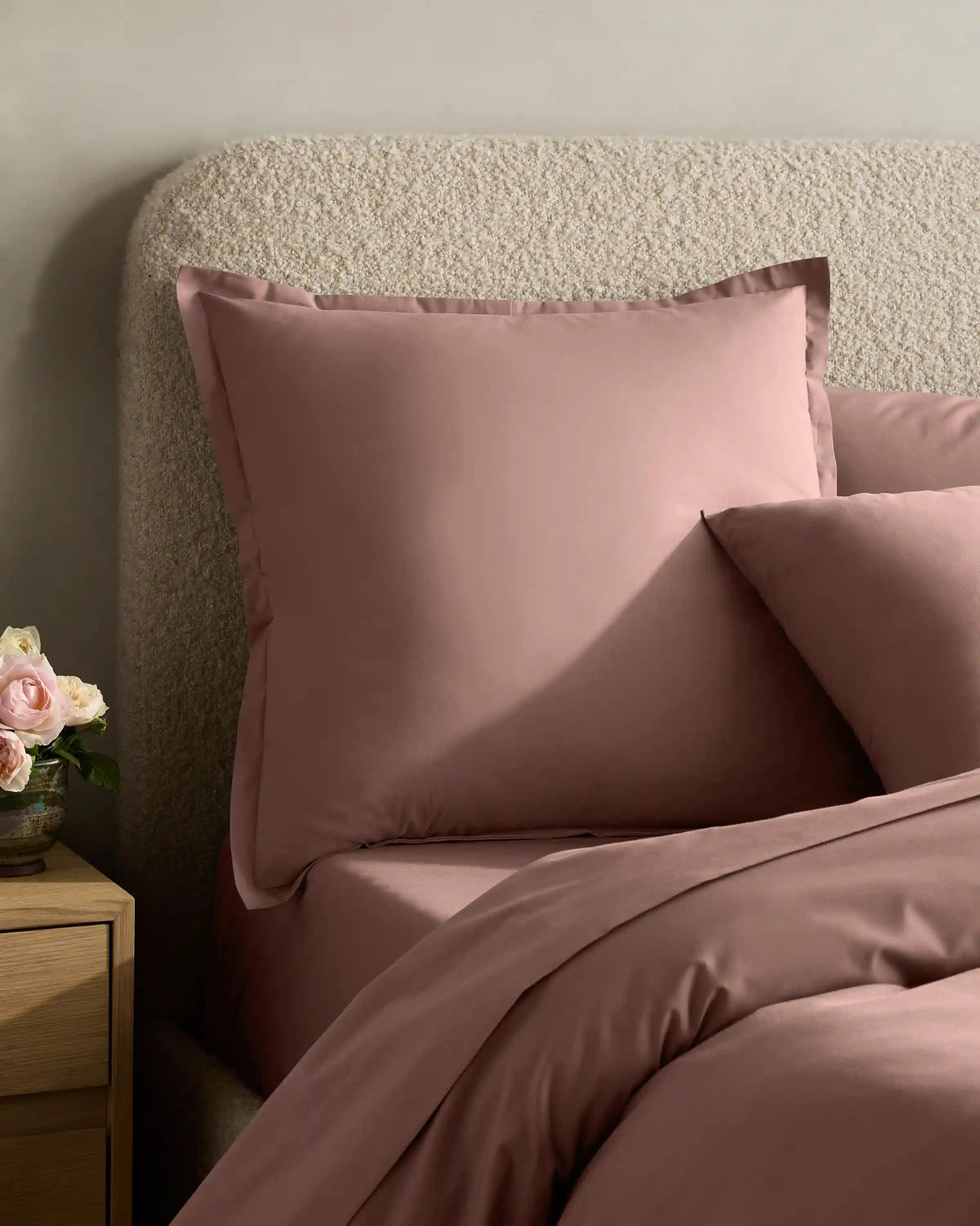 Organic Crisp Percale Euro Sham