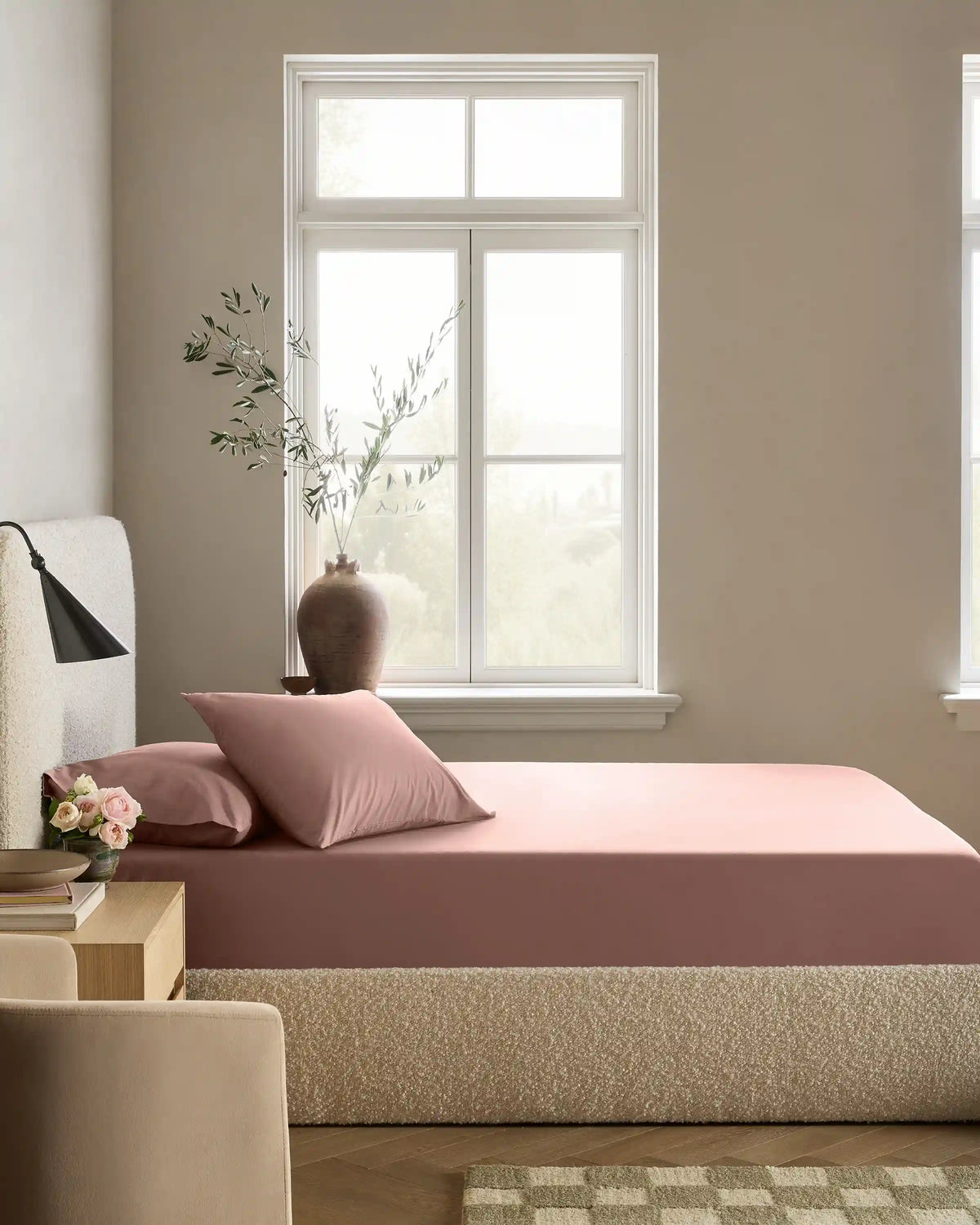 Organic Crisp Percale Sheet Set