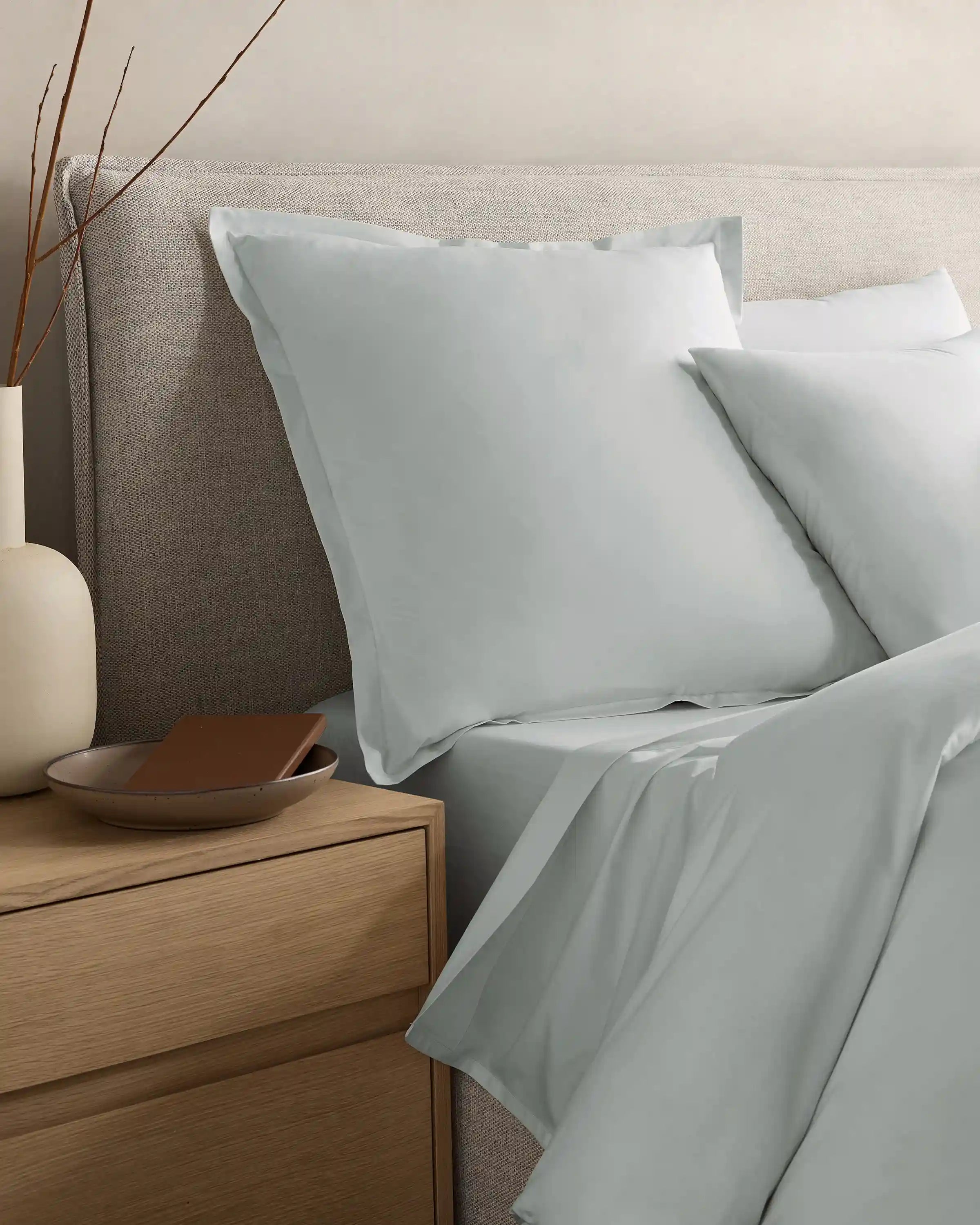 Organic Crisp Percale Euro Sham