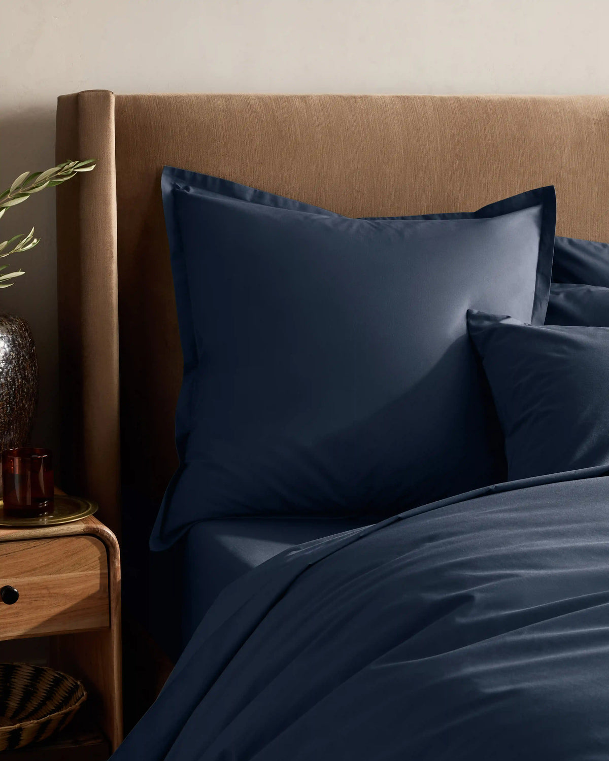 Organic Crisp Percale Euro Sham