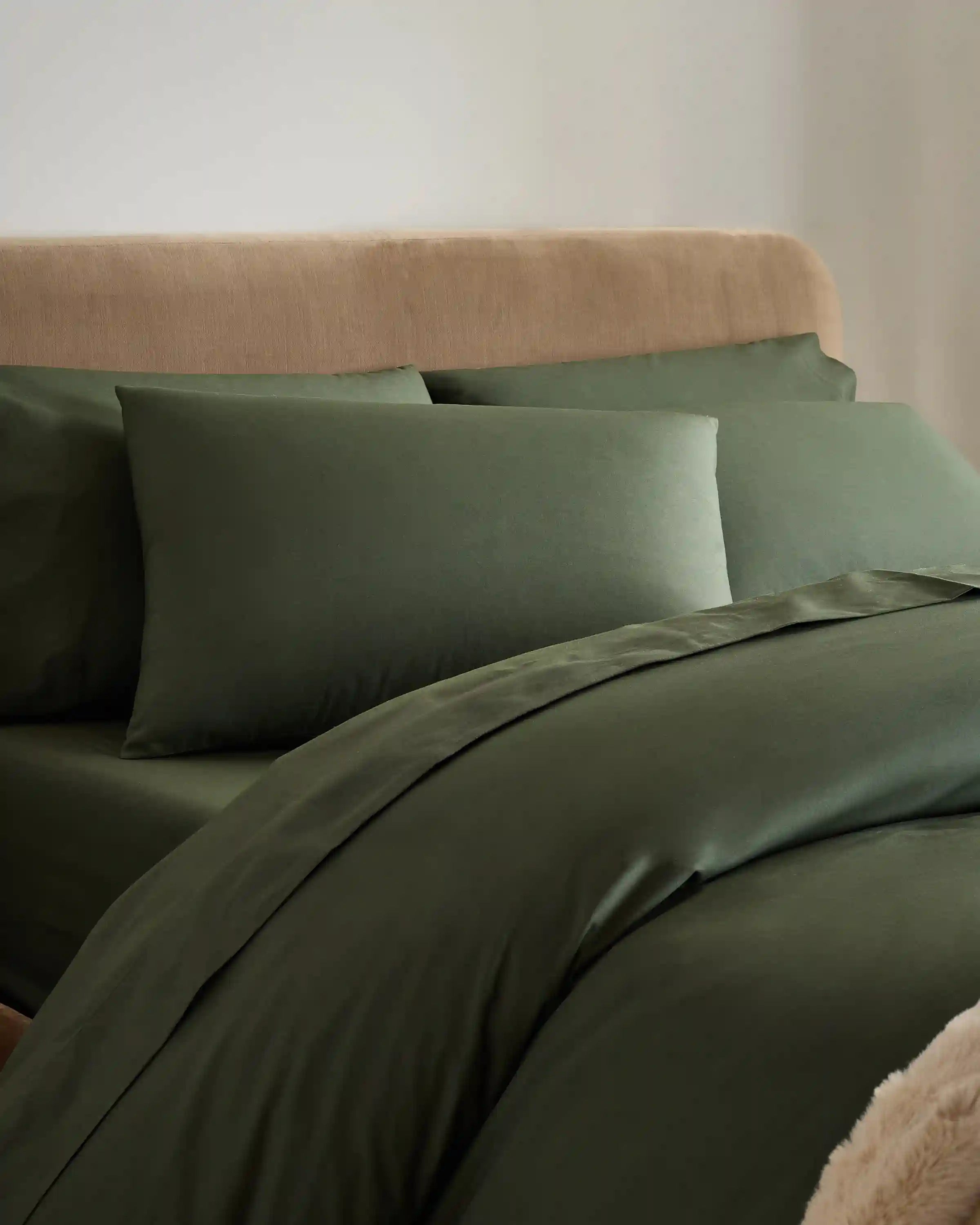 Organic Crisp Percale Sham Set