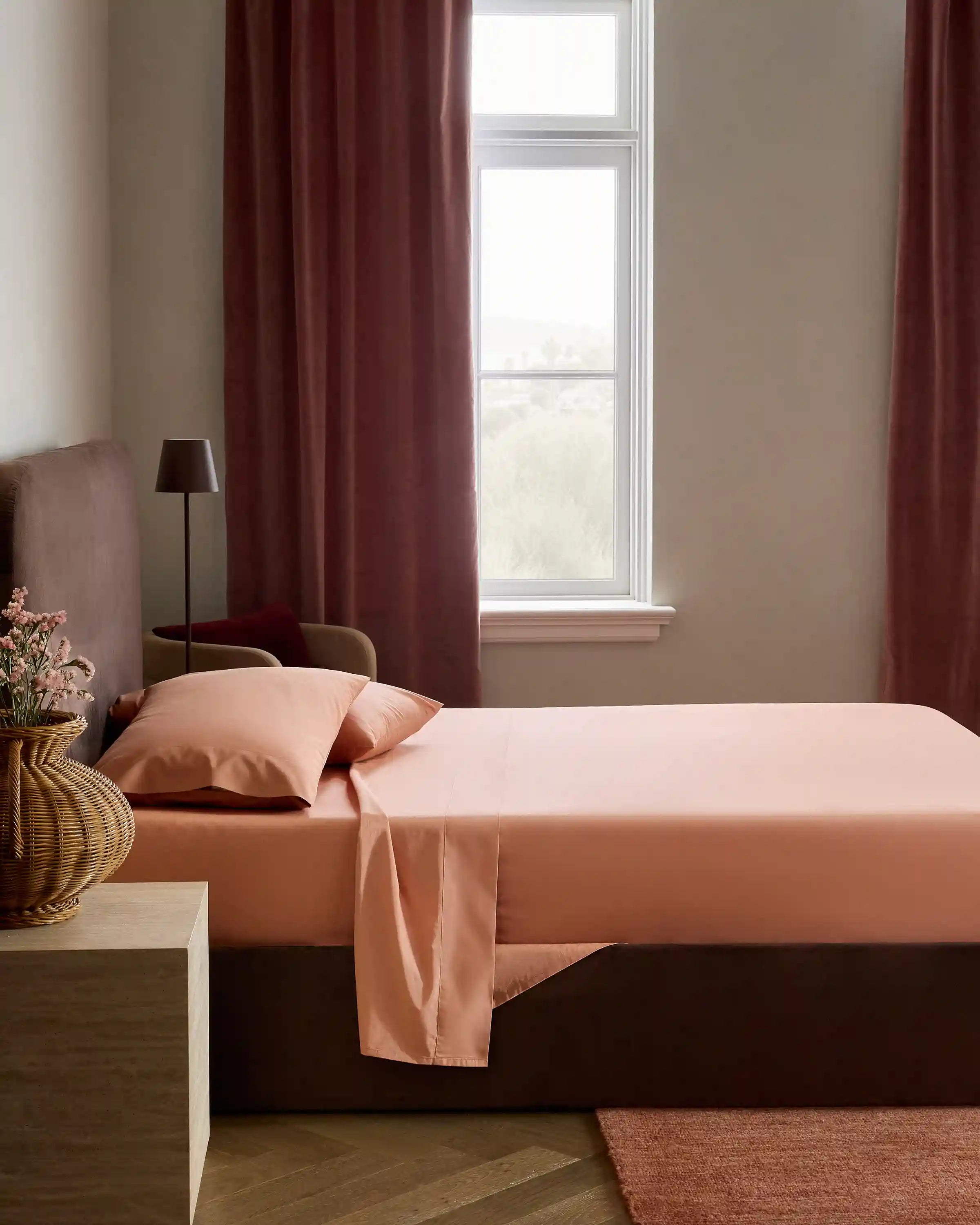 Organic Crisp Percale Sheet Set