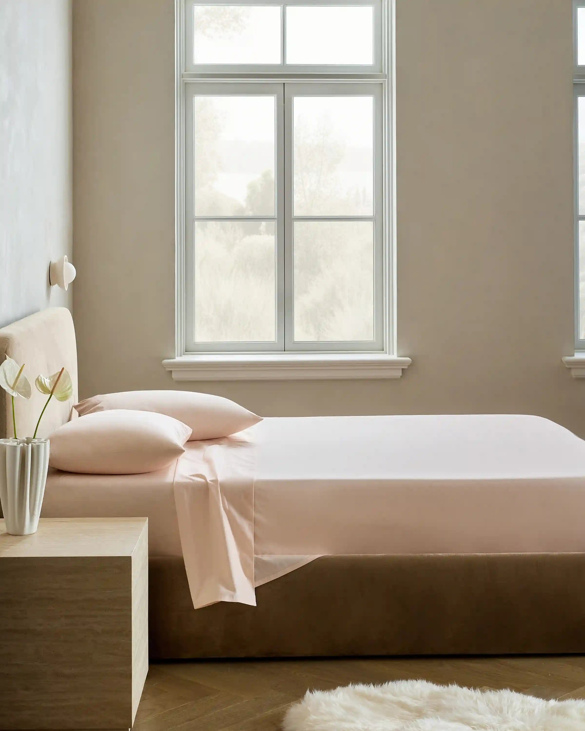 Organic Crisp Percale Sheet Set
