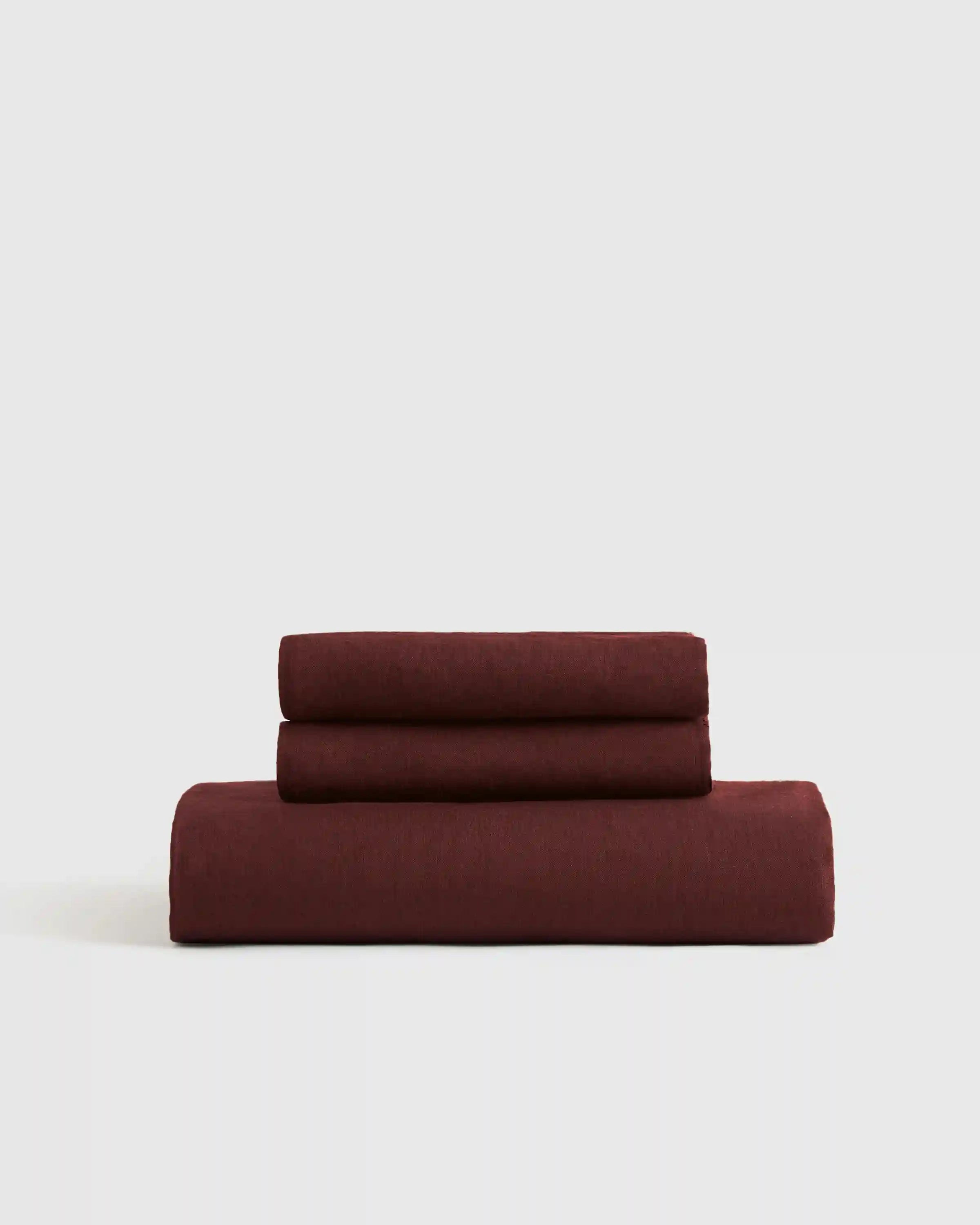 European Linen Fitted Sheet Set