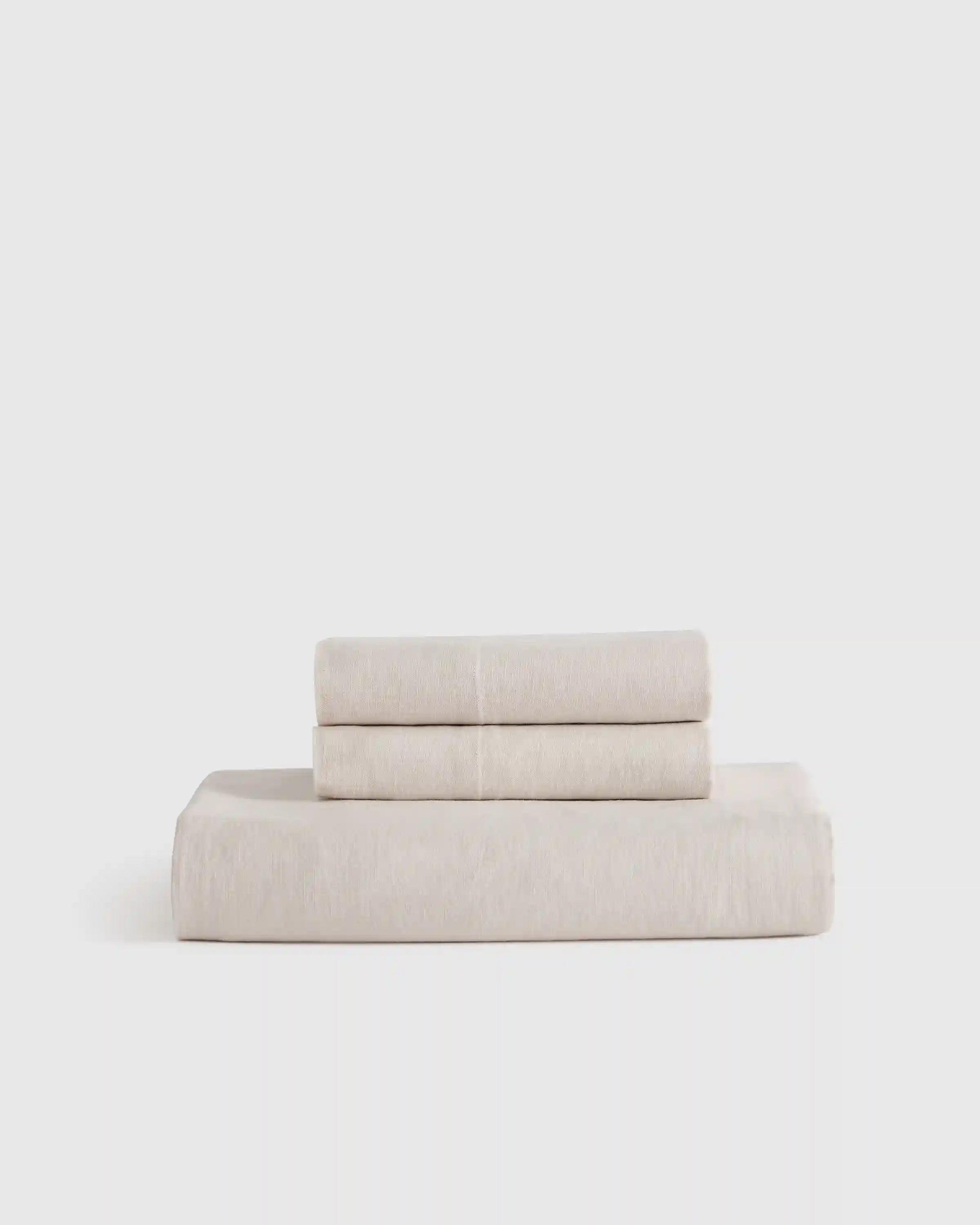 European Linen Fitted Sheet Set