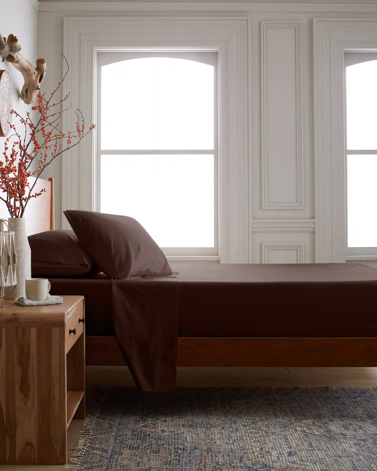 Organic Brushed Cotton Sheet Set
