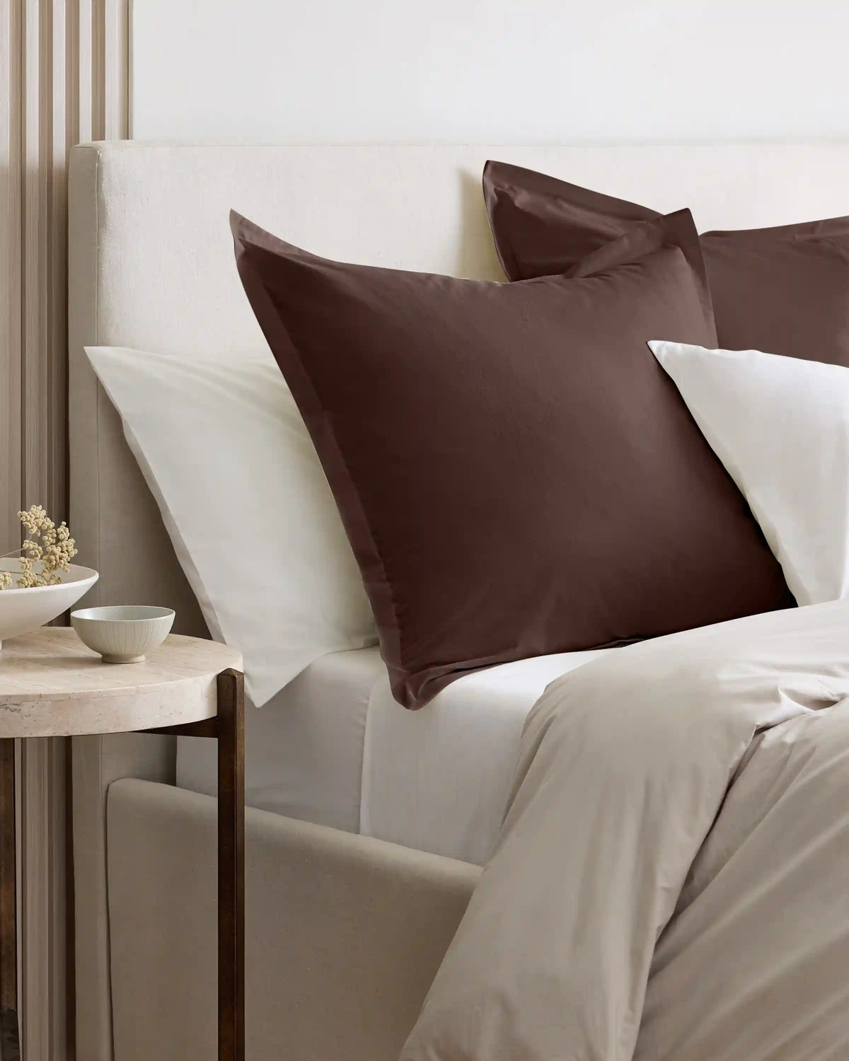 Organic Brushed Cotton Euro Sham