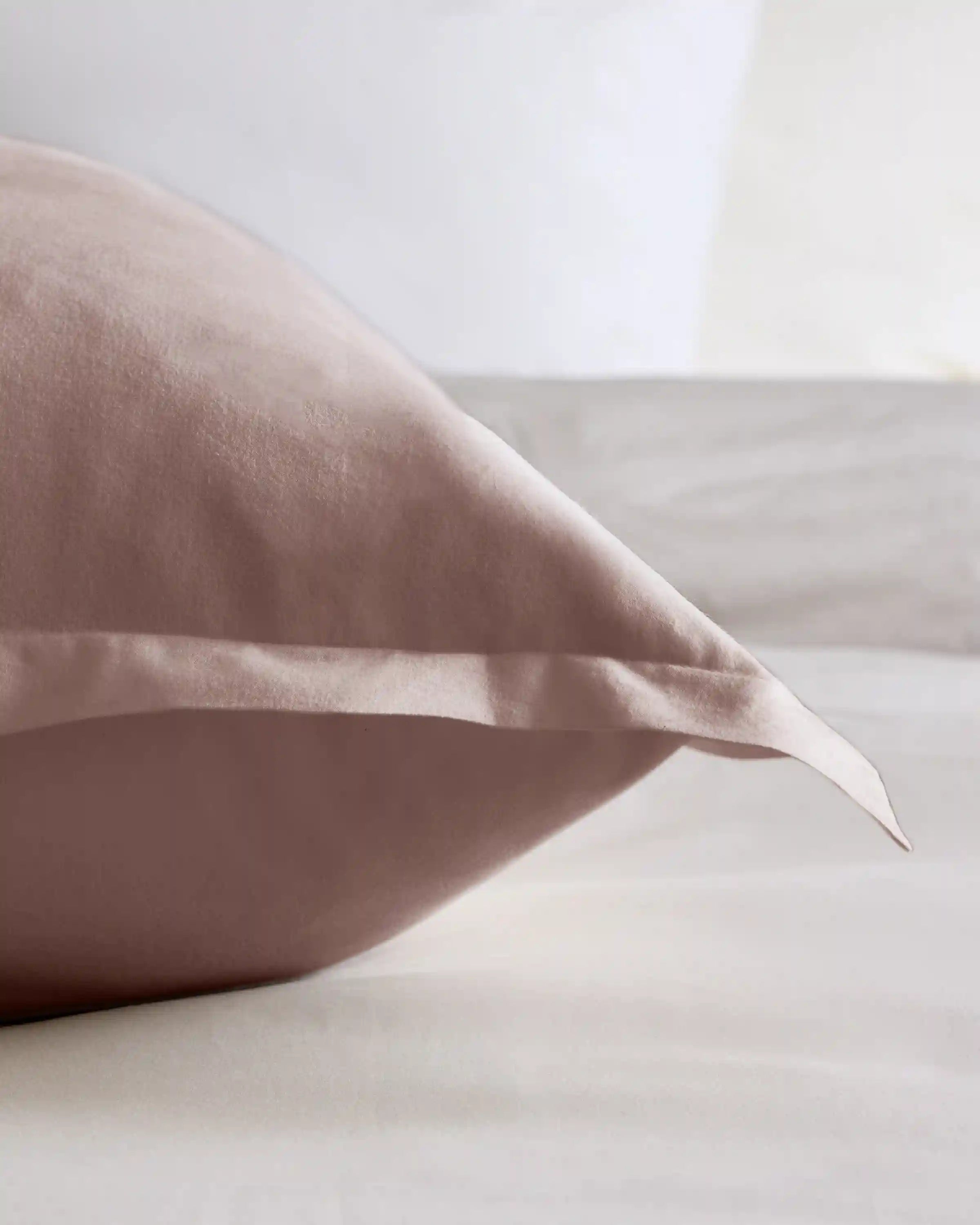 Organic Brushed Cotton Euro Sham