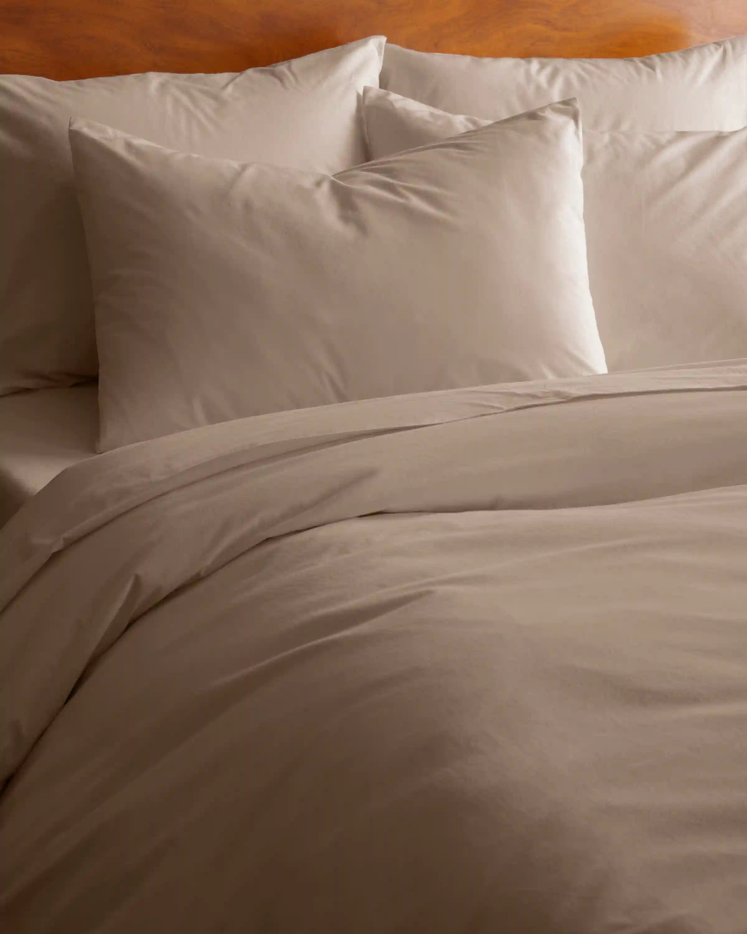 Organic Brushed Cotton Sham Set