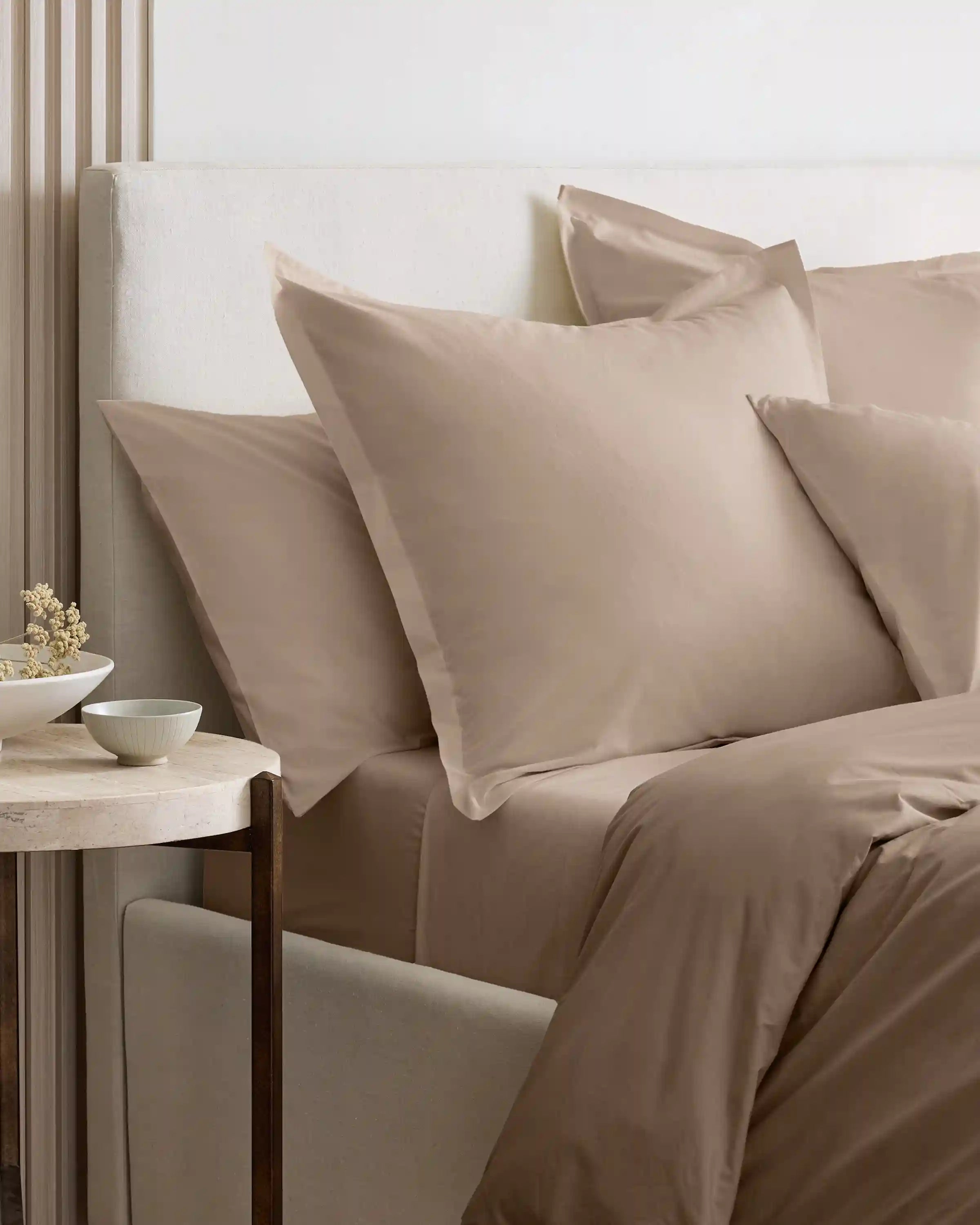 Organic Brushed Cotton Euro Sham