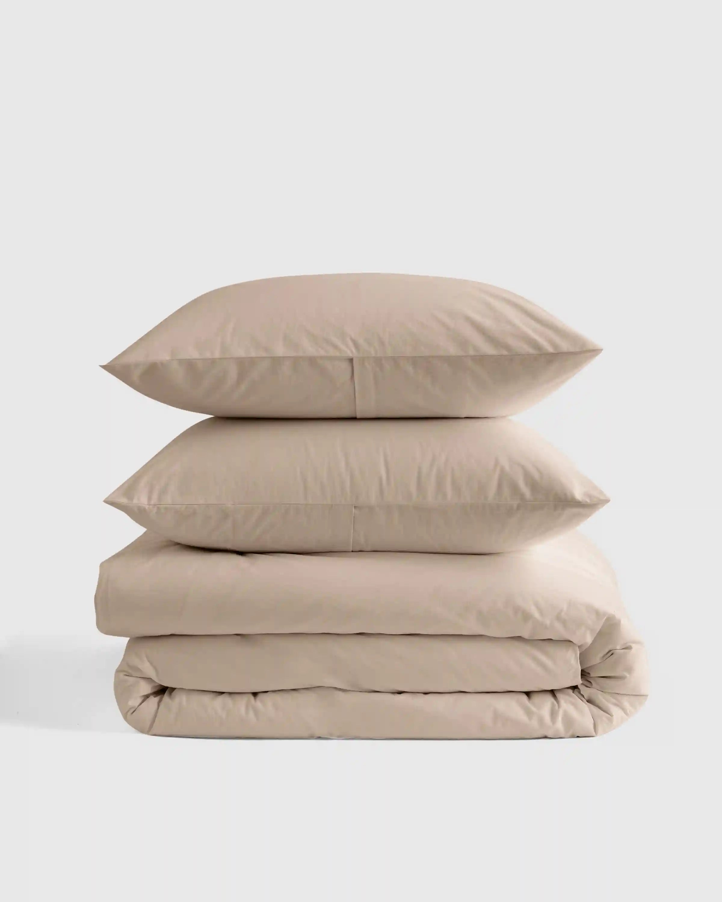 Organic Brushed Cotton Duvet Cover Set