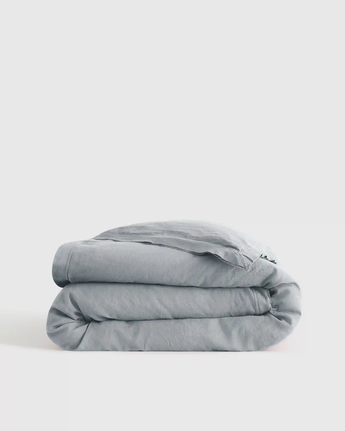 European Linen Double Flange Duvet Cover