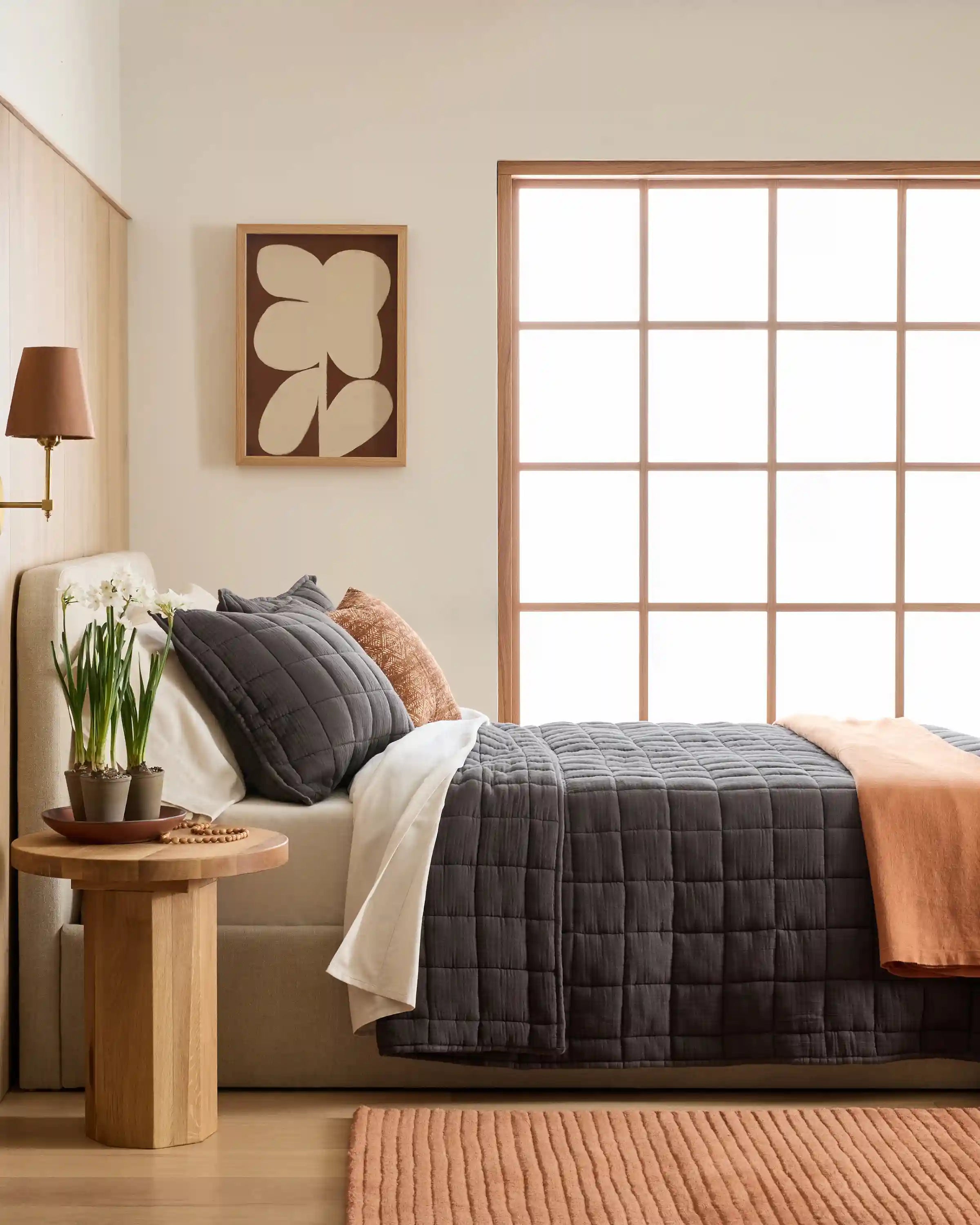 Organic Cotton Gauze Box Quilt Set