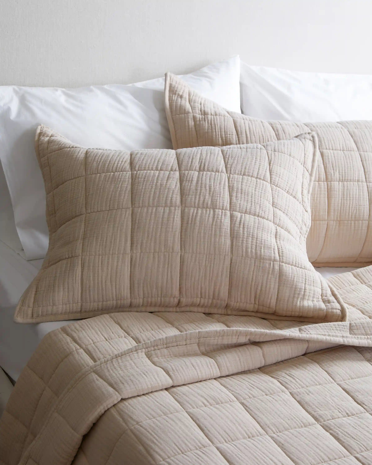 Organic Cotton Gauze Box Quilt Set