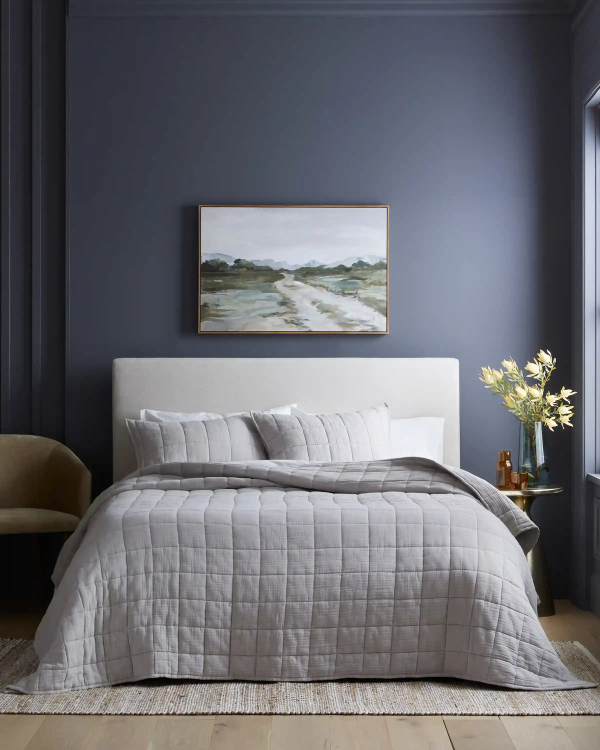 Organic Cotton Gauze Box Quilt Set