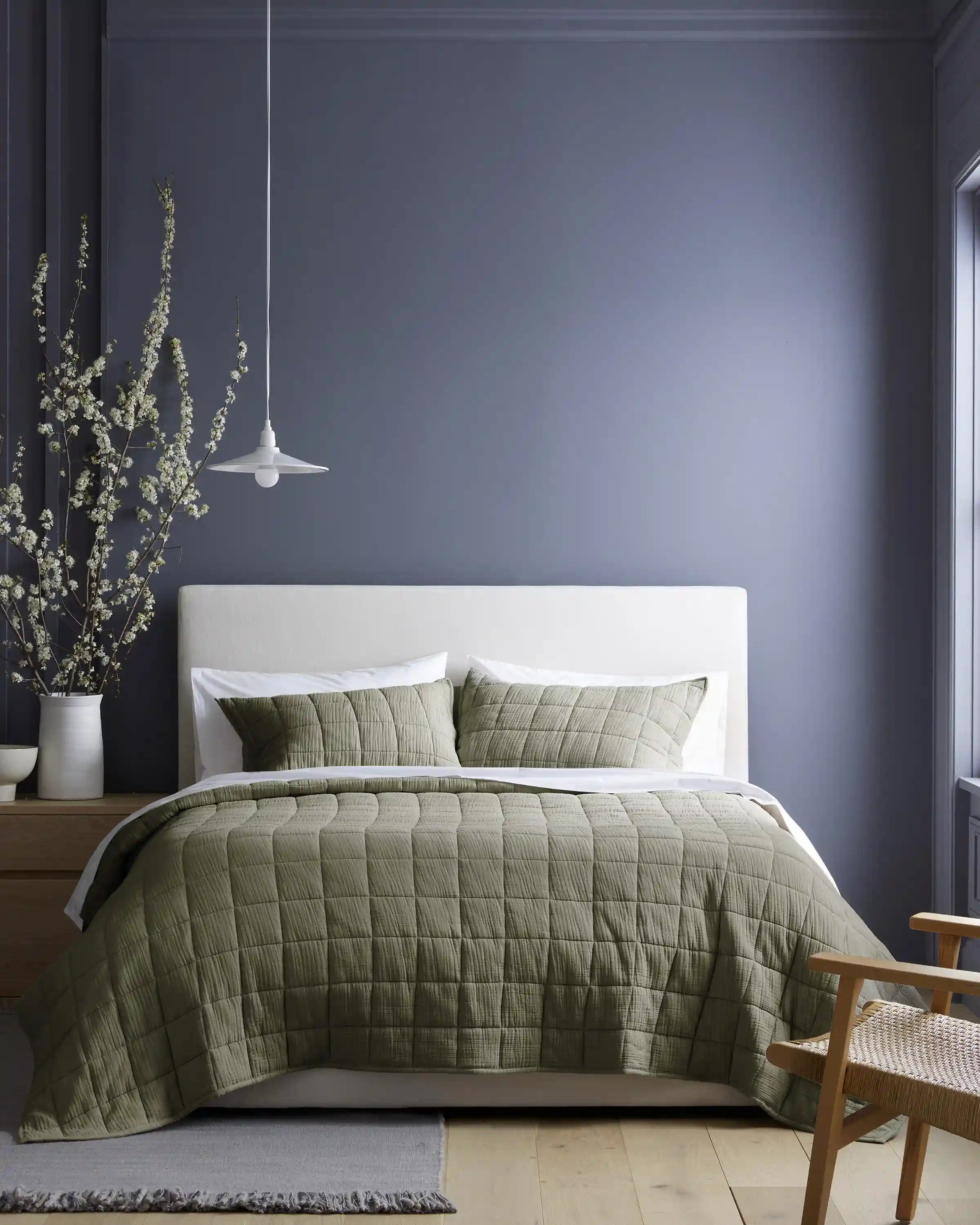 Organic Cotton Gauze Box Quilt Set