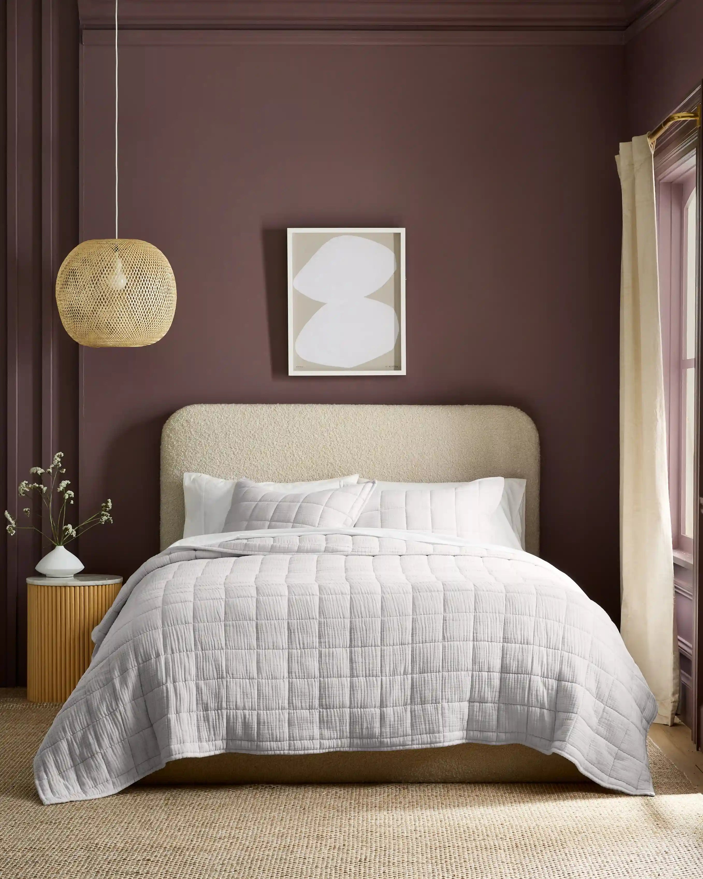 Organic Cotton Gauze Box Quilt Set