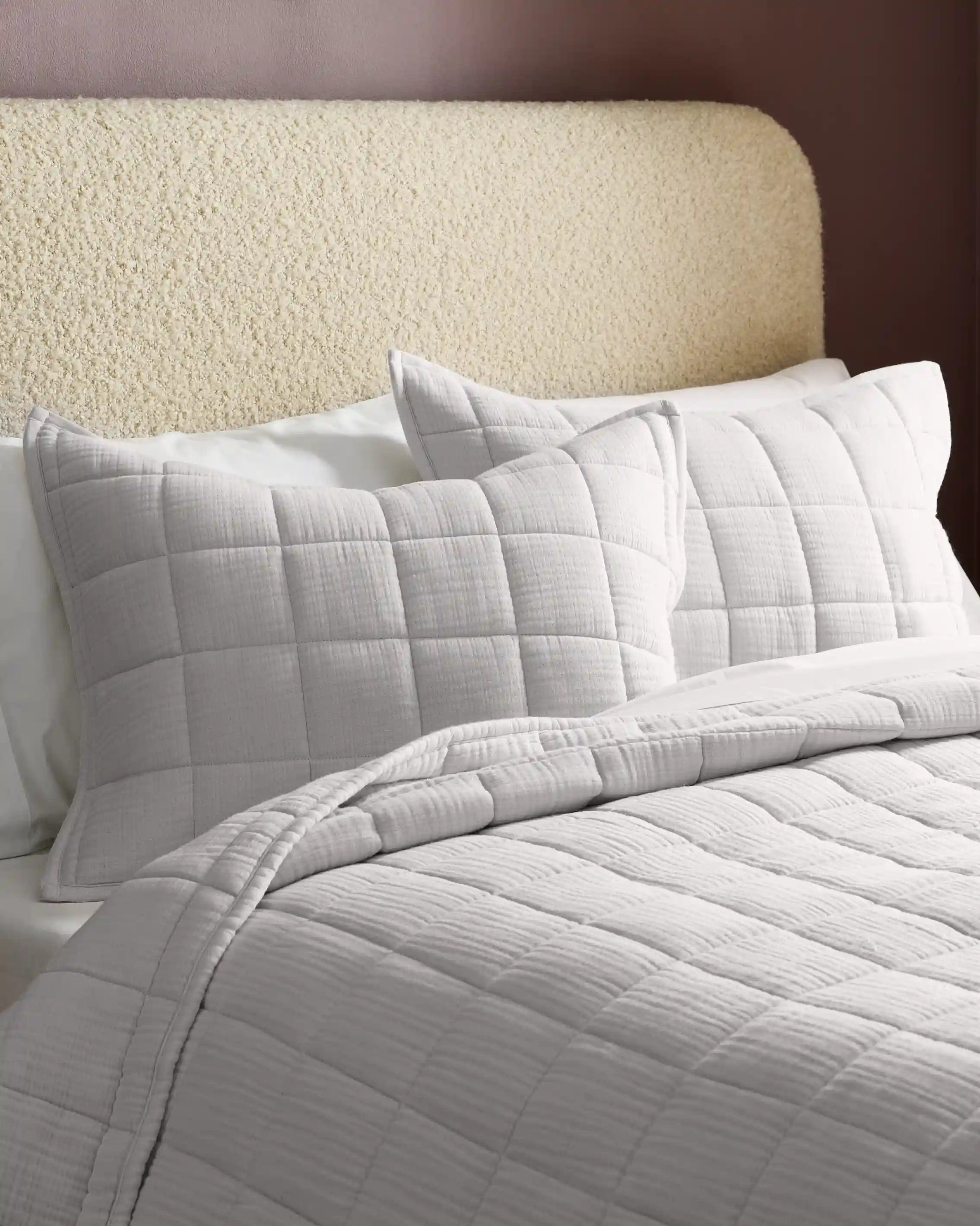 Organic Cotton Gauze Box Quilt Set