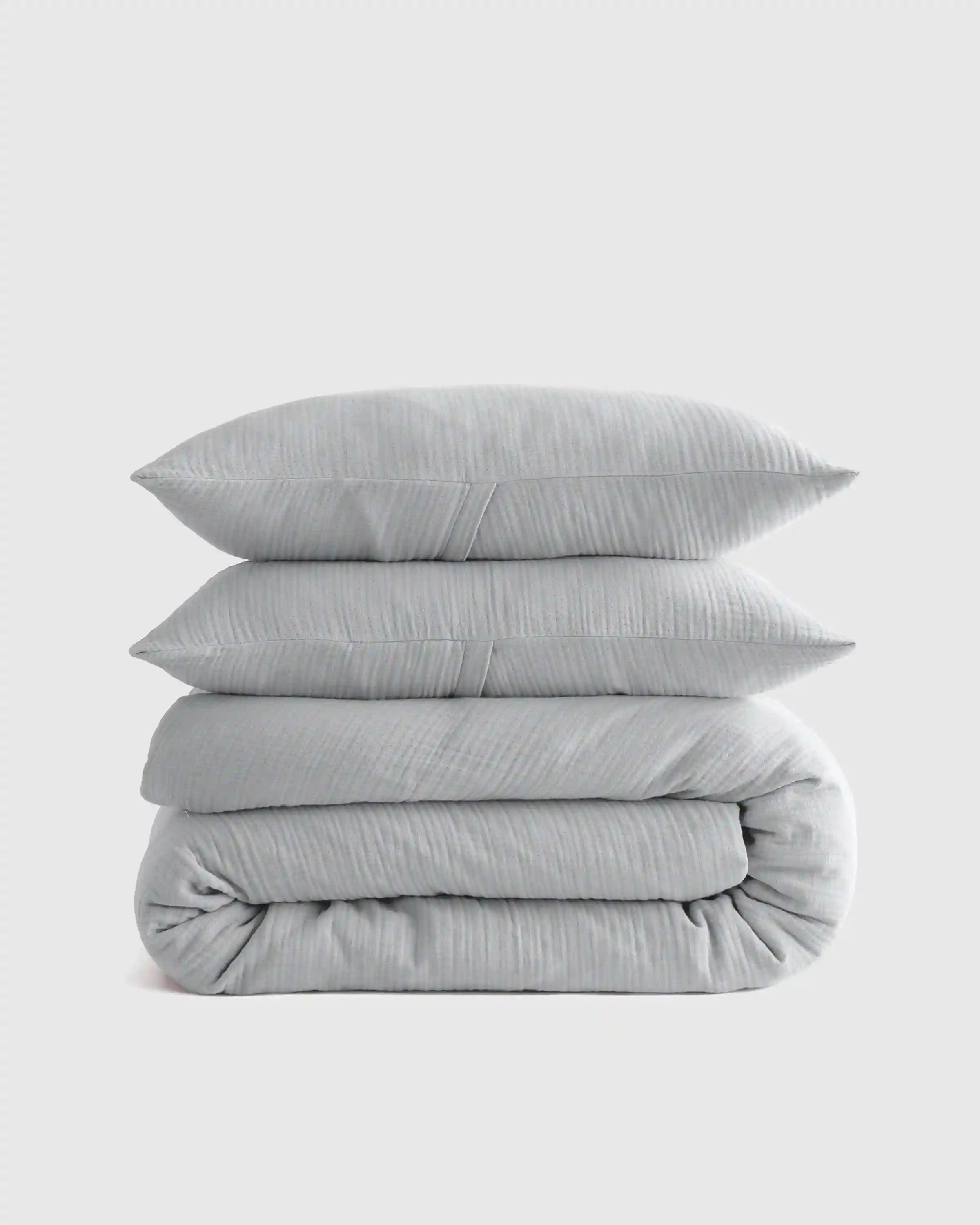 Organic Cotton Gauze Duvet Cover Set