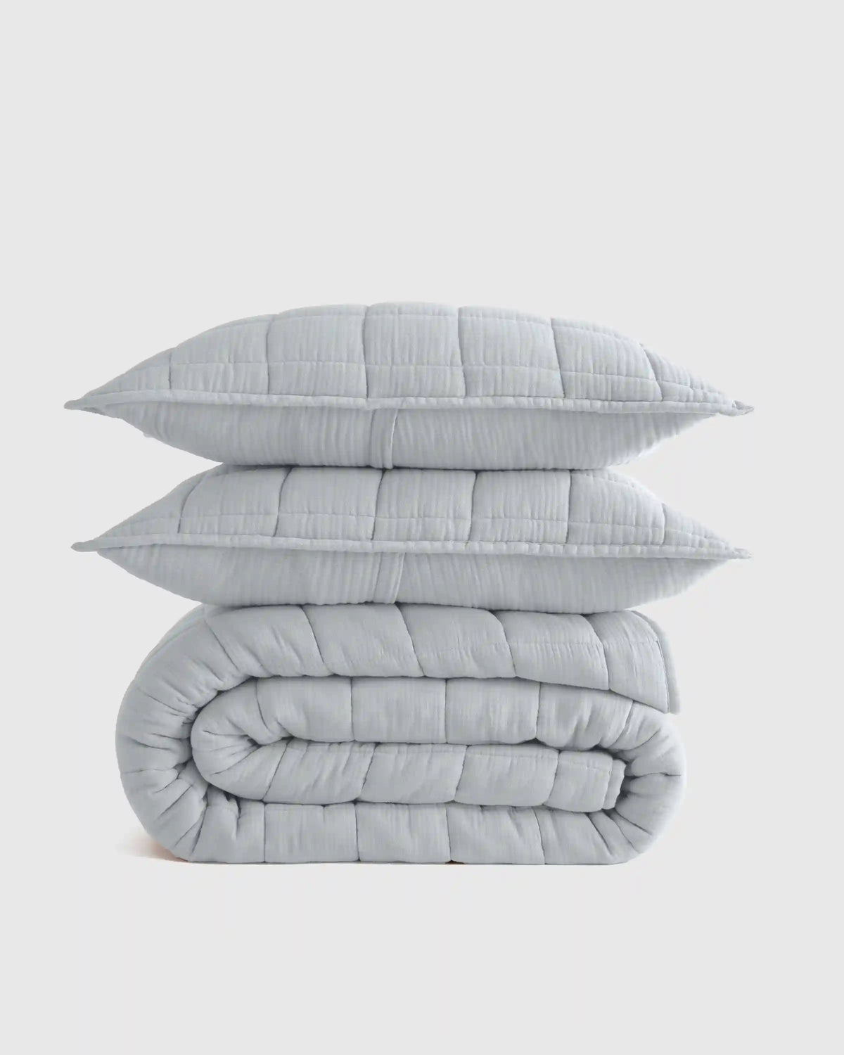 Organic Cotton Gauze Box Quilt Set