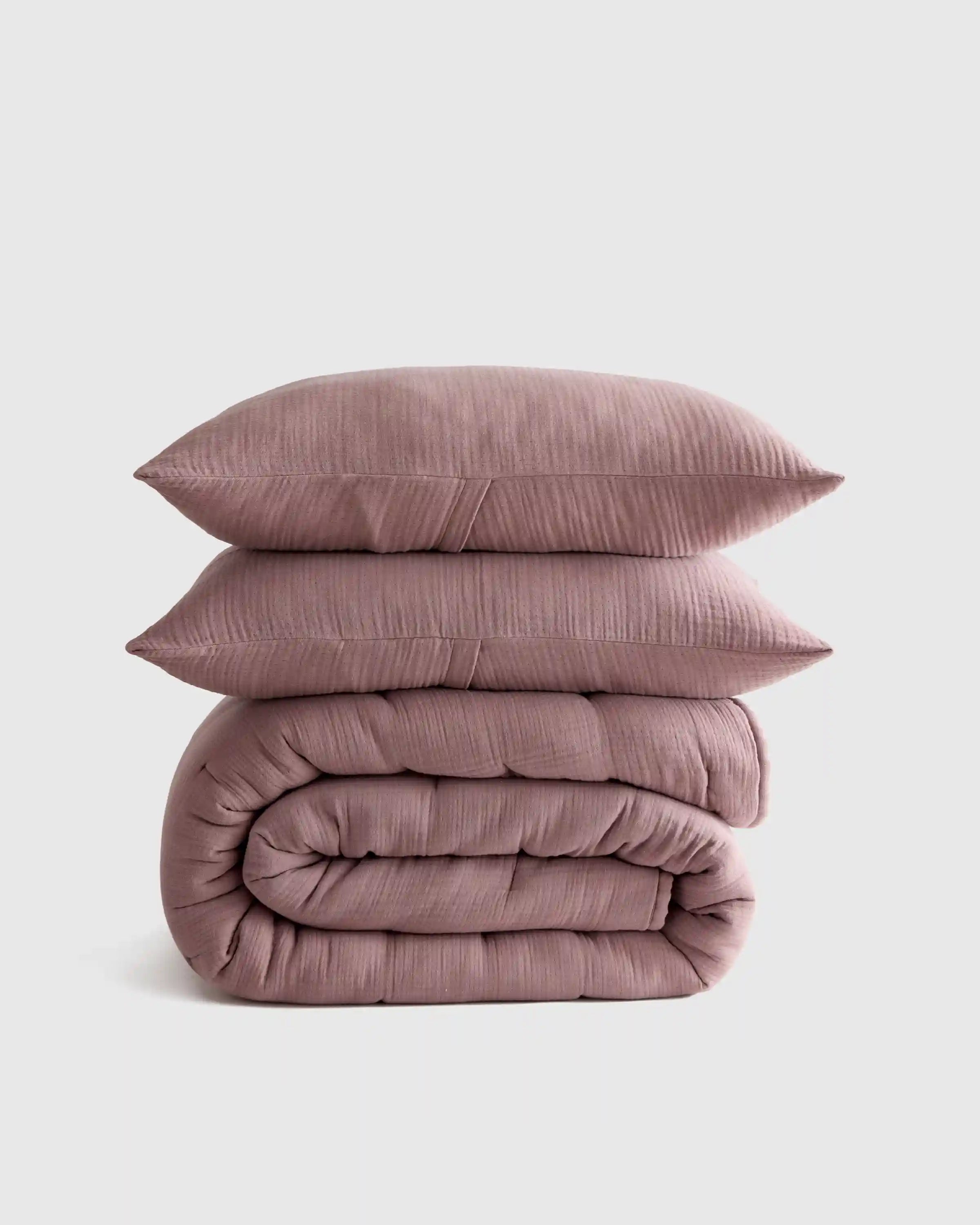 Organic Cotton Gauze Dream Quilt Set