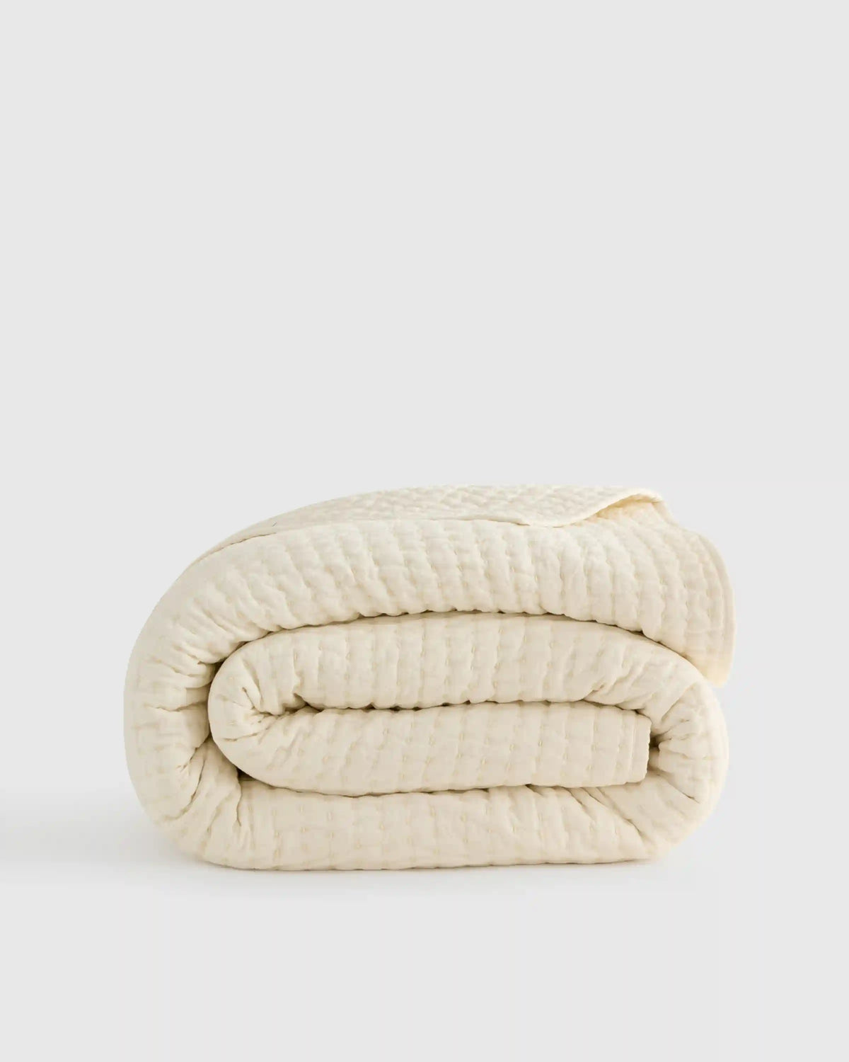 European Linen Cotton Stitch Quilt