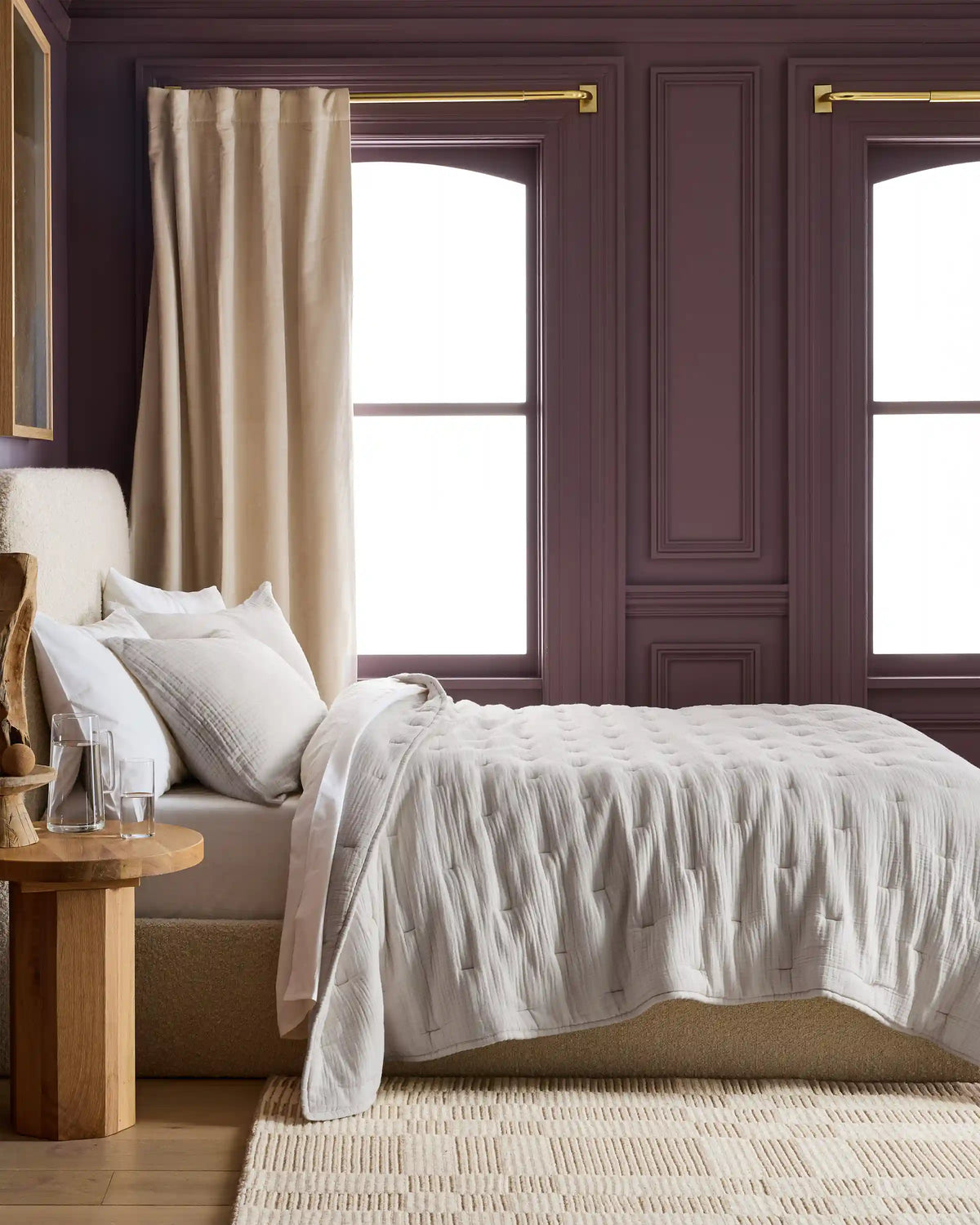 Organic Cotton Gauze Dream Quilt Set