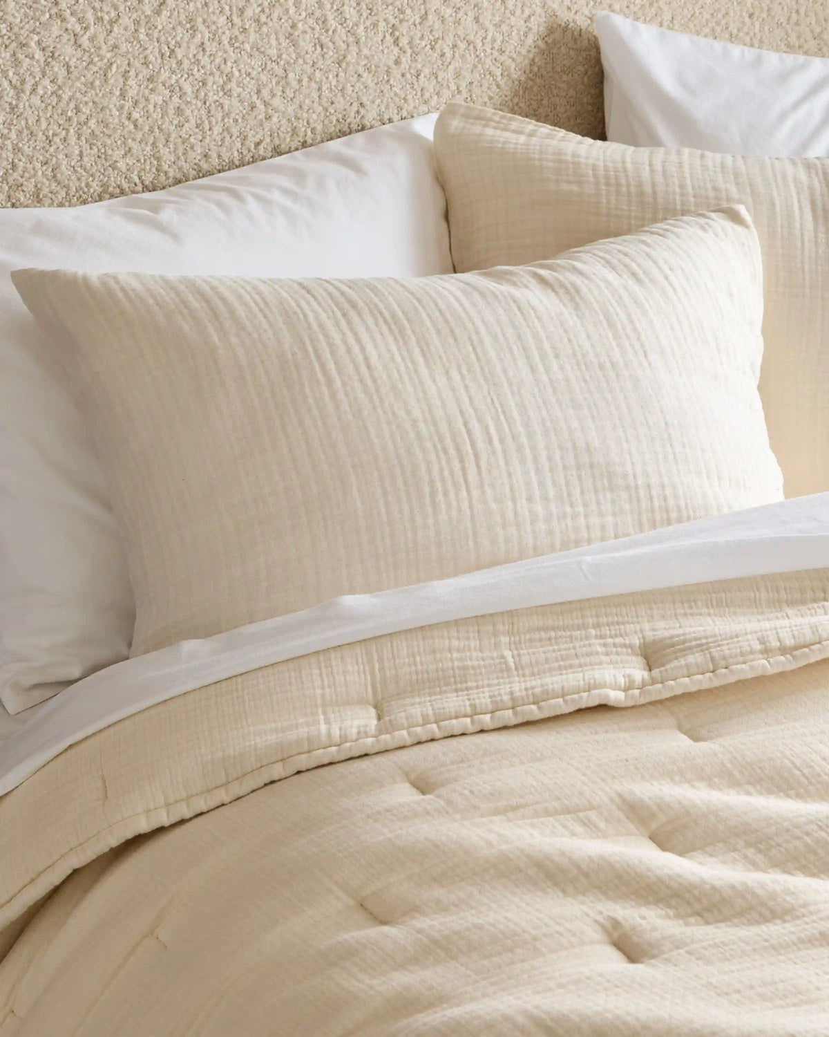 Organic Cotton Gauze Sham Set